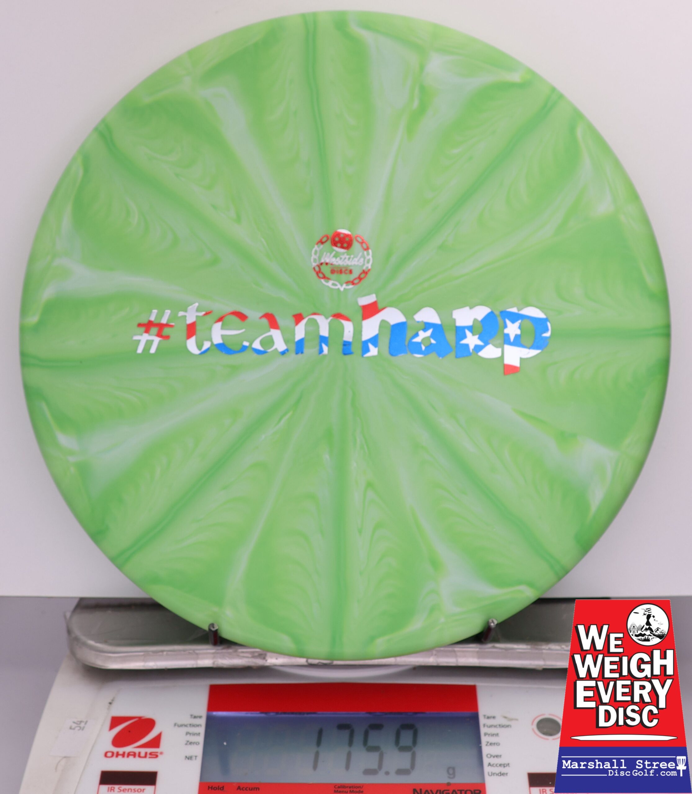 416145 Origio Burst Harp, Team Harp - #13 Green, 176