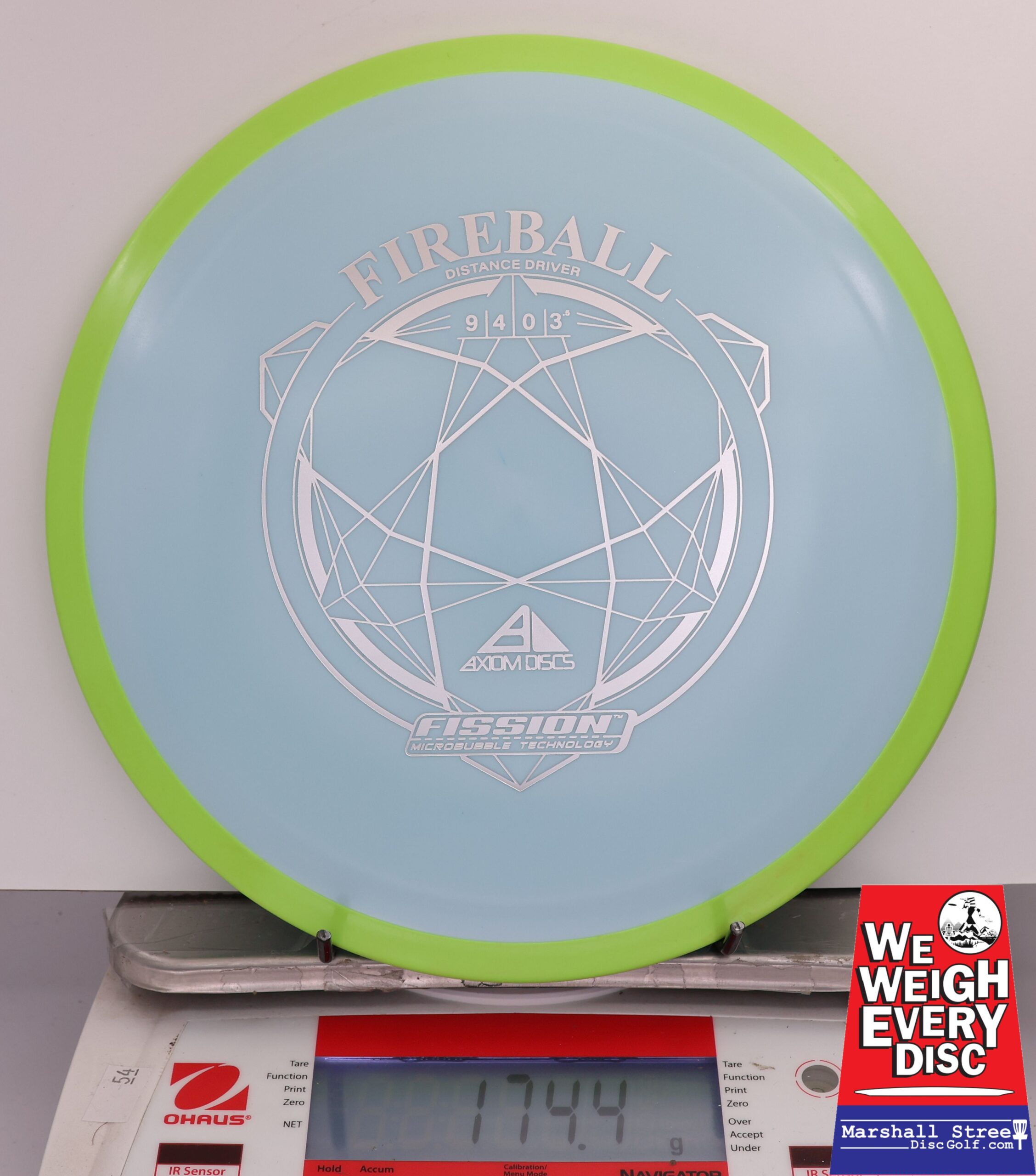 416597 Fission Fireball - #768 NGreen-LtBlue, 174