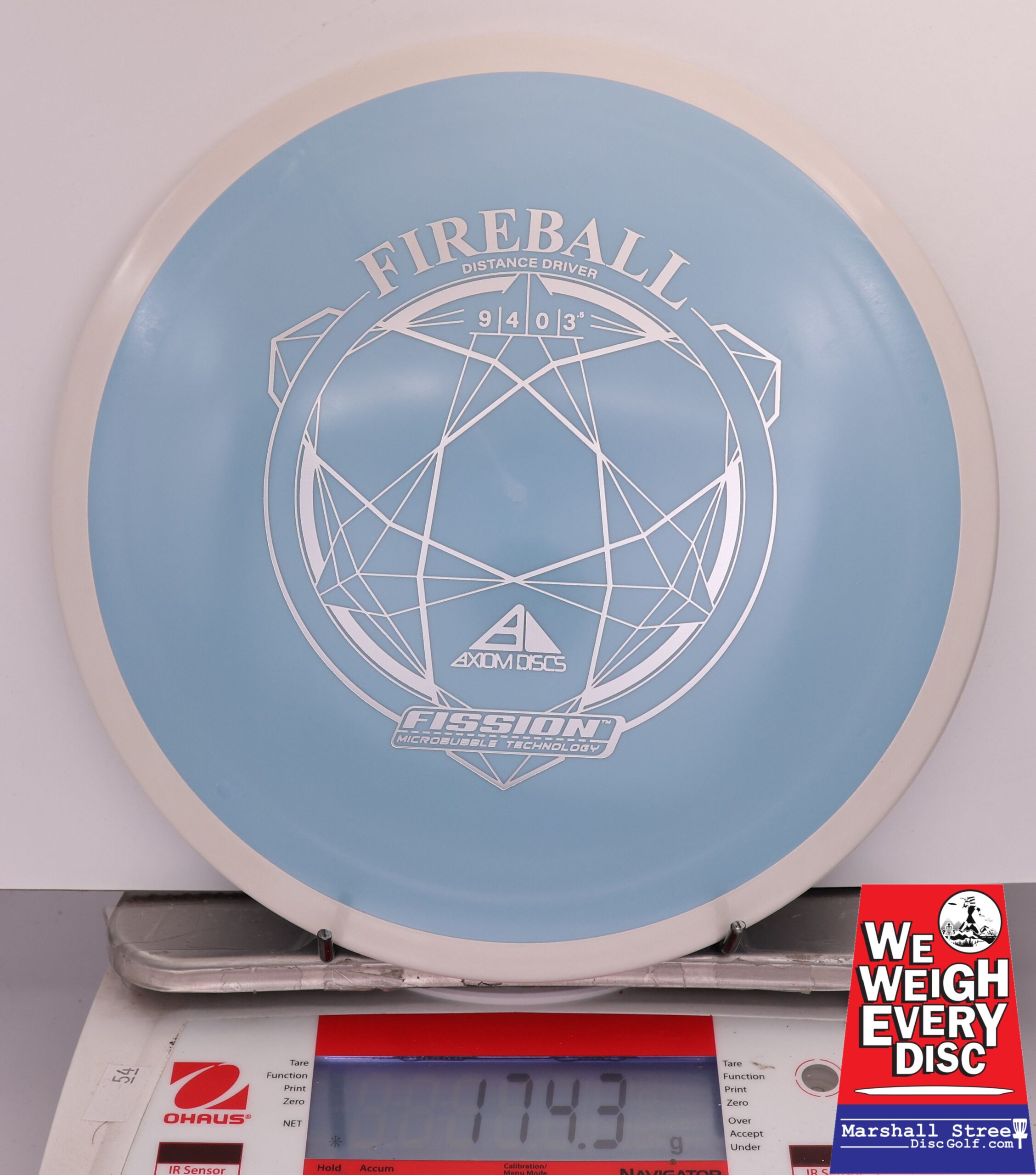 416598 Fission Fireball - #769 White-LtBlue, 174