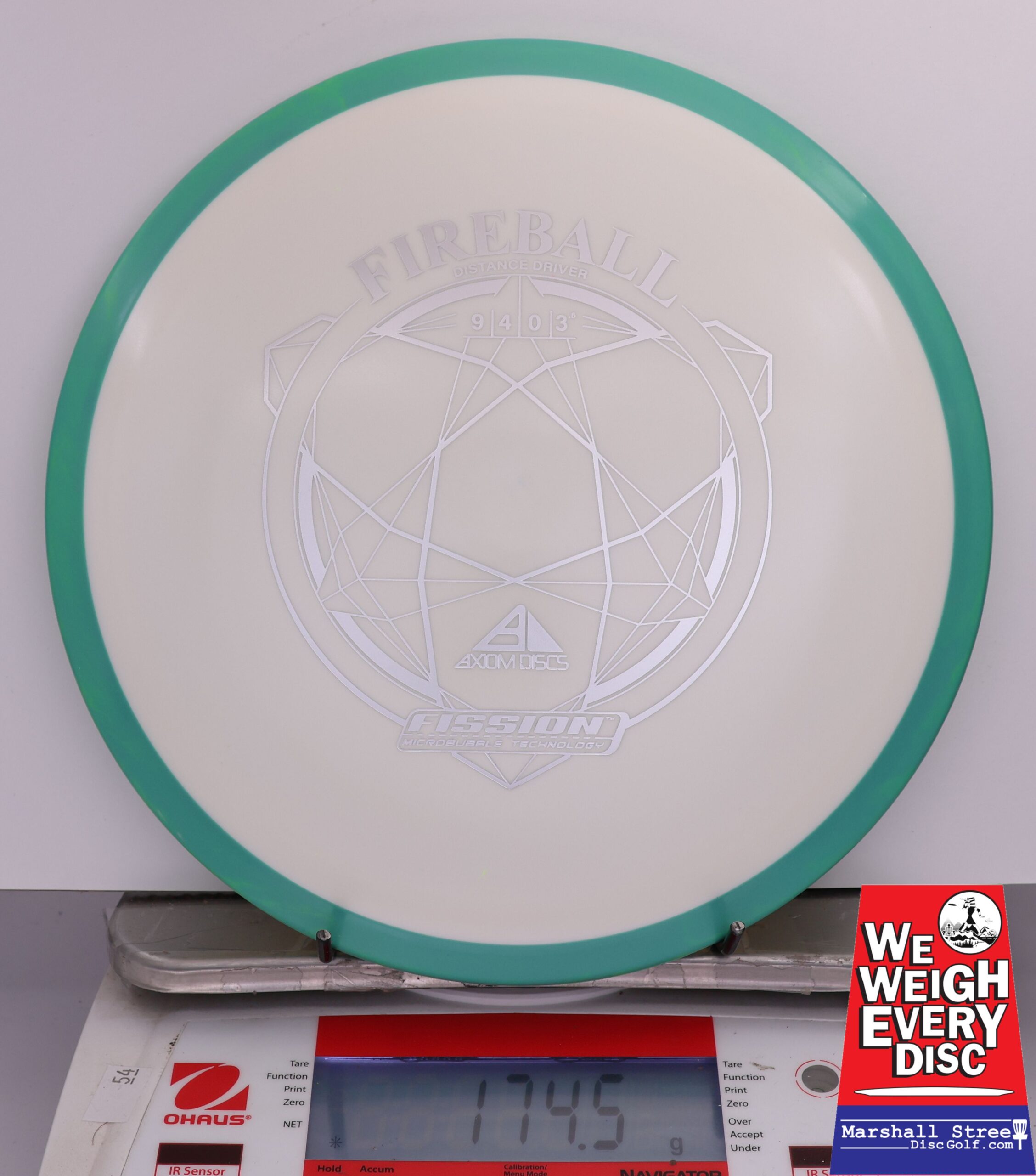 416602 Fission Fireball - #773 Teal-White, 175