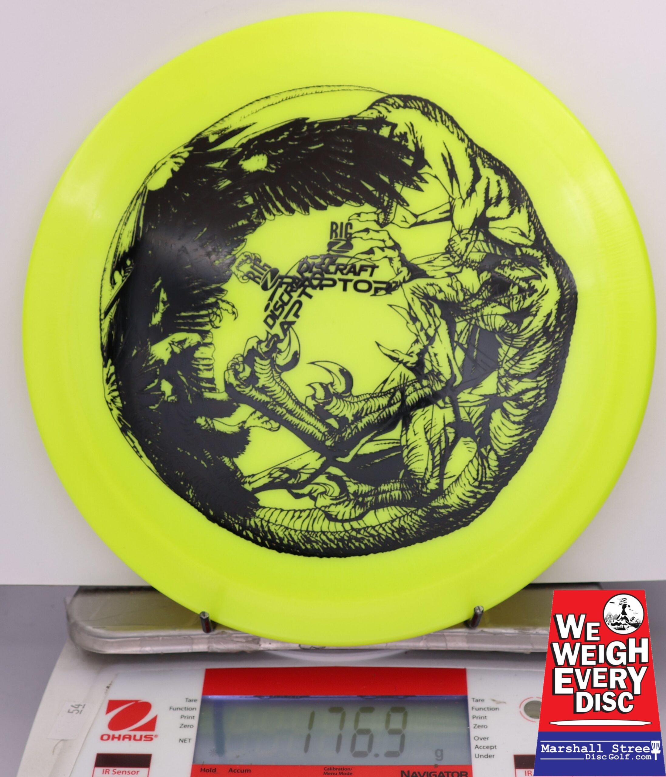 417174 X-Out Big Z Raptor - #227 NYellow, 177