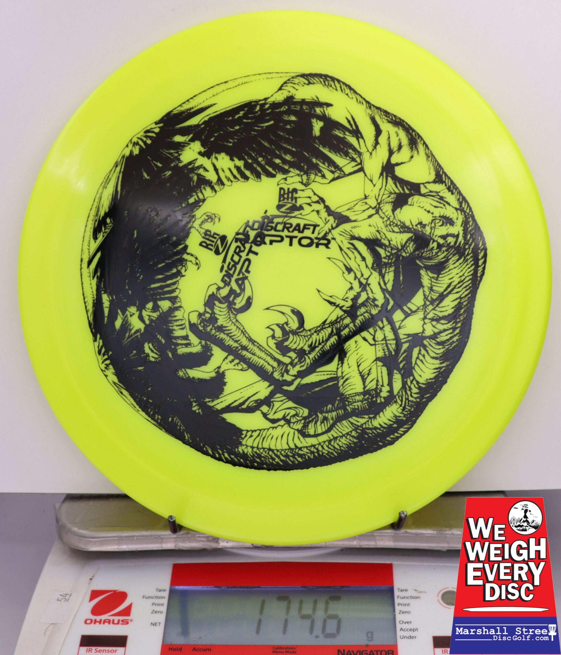 417181 X-Out Big Z Raptor - #231 NYellow, 175