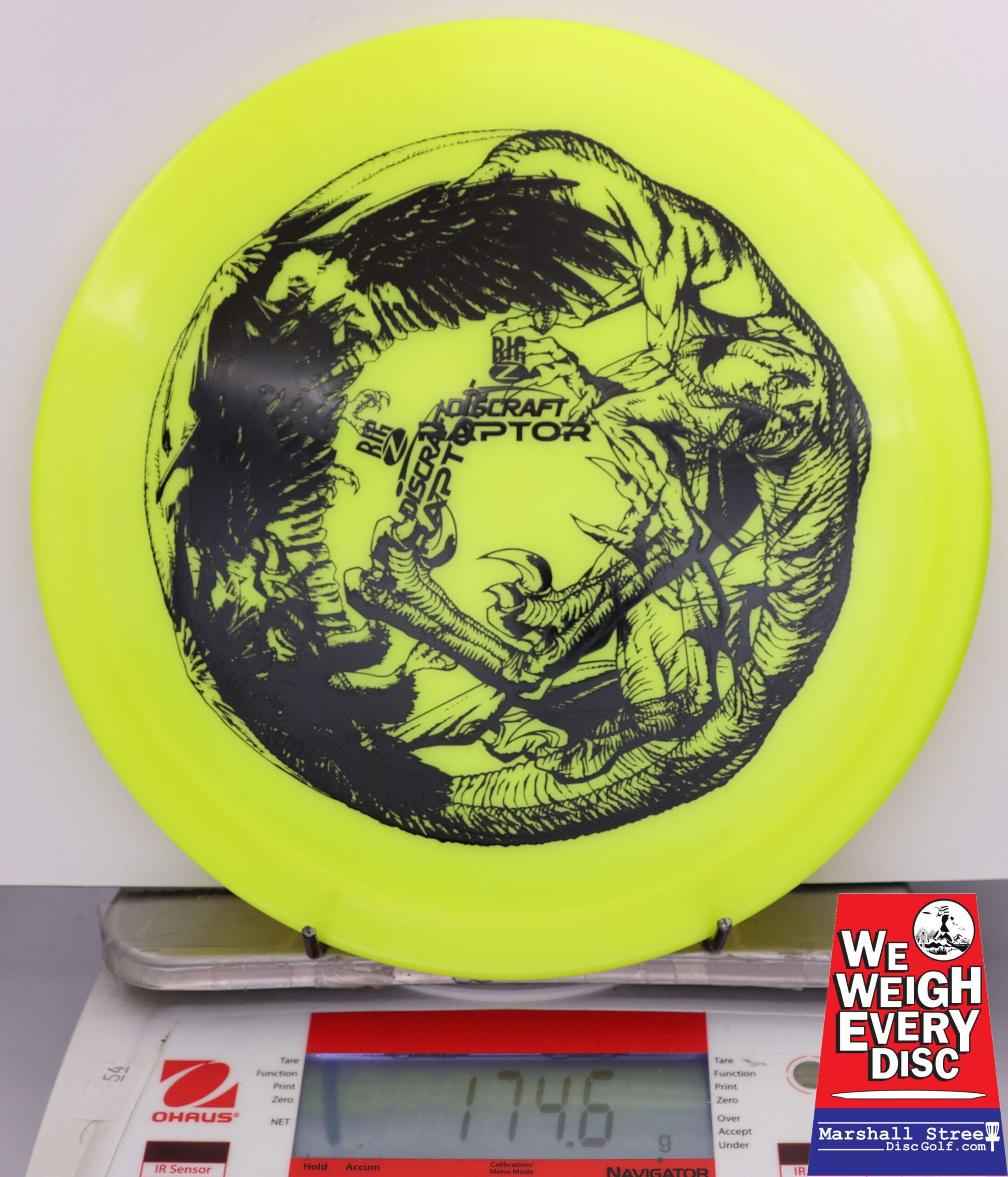 417182 X-Out Big Z Raptor - #232 NYellow, 175