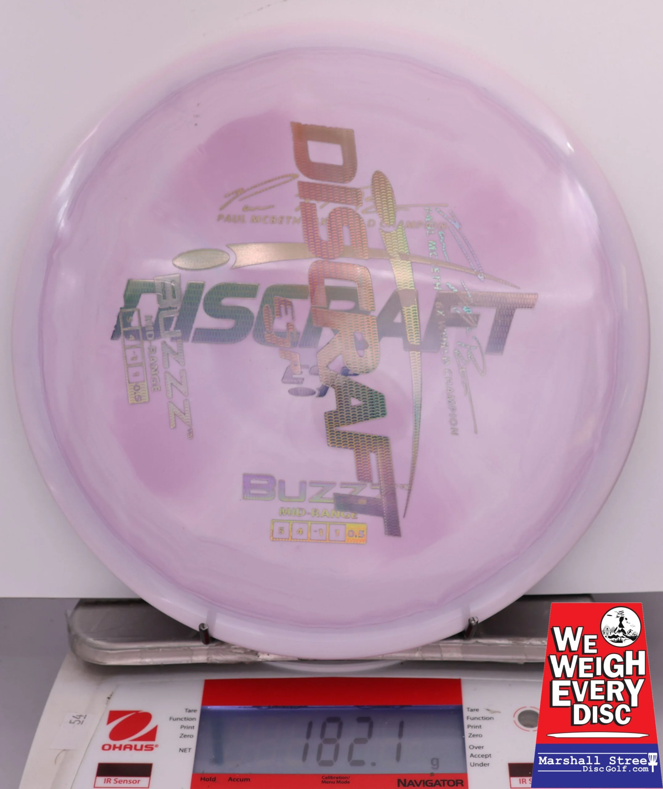 417293 X-Out ESP Buzzz, Paul McBeth 6X - #245 LtPurple, 182