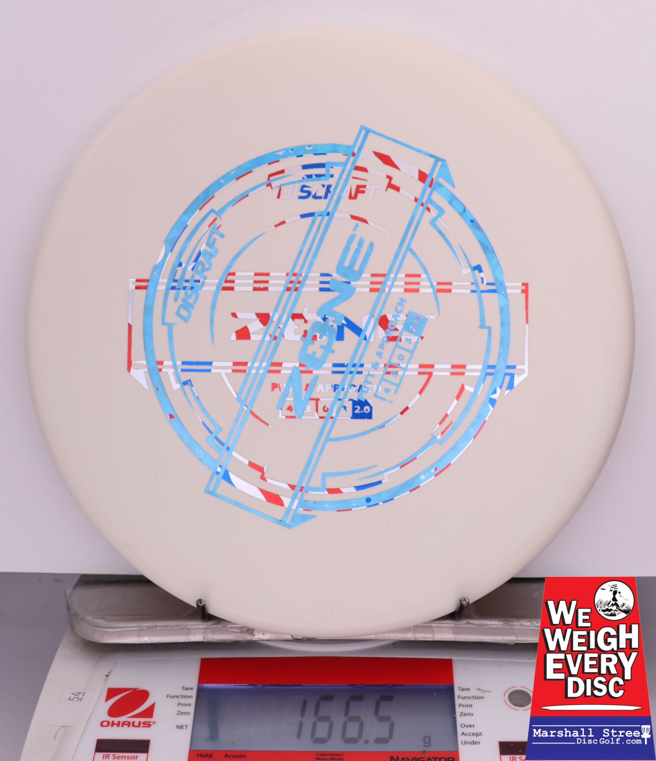 417923 X-Out Putter Line Hard Zone - #227 White, 167