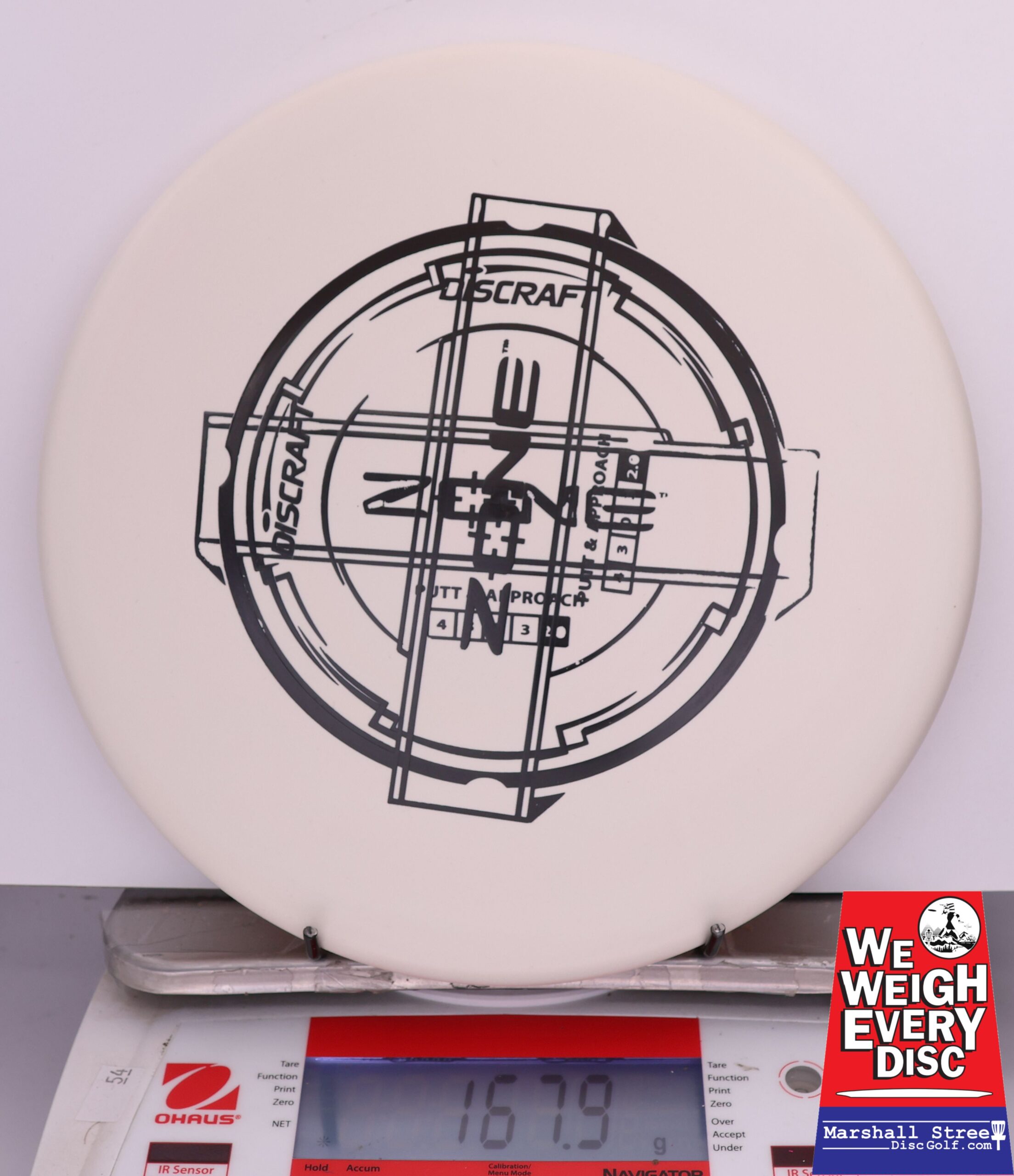 417928 X-Out Putter Line Hard Zone - #232 White, 168