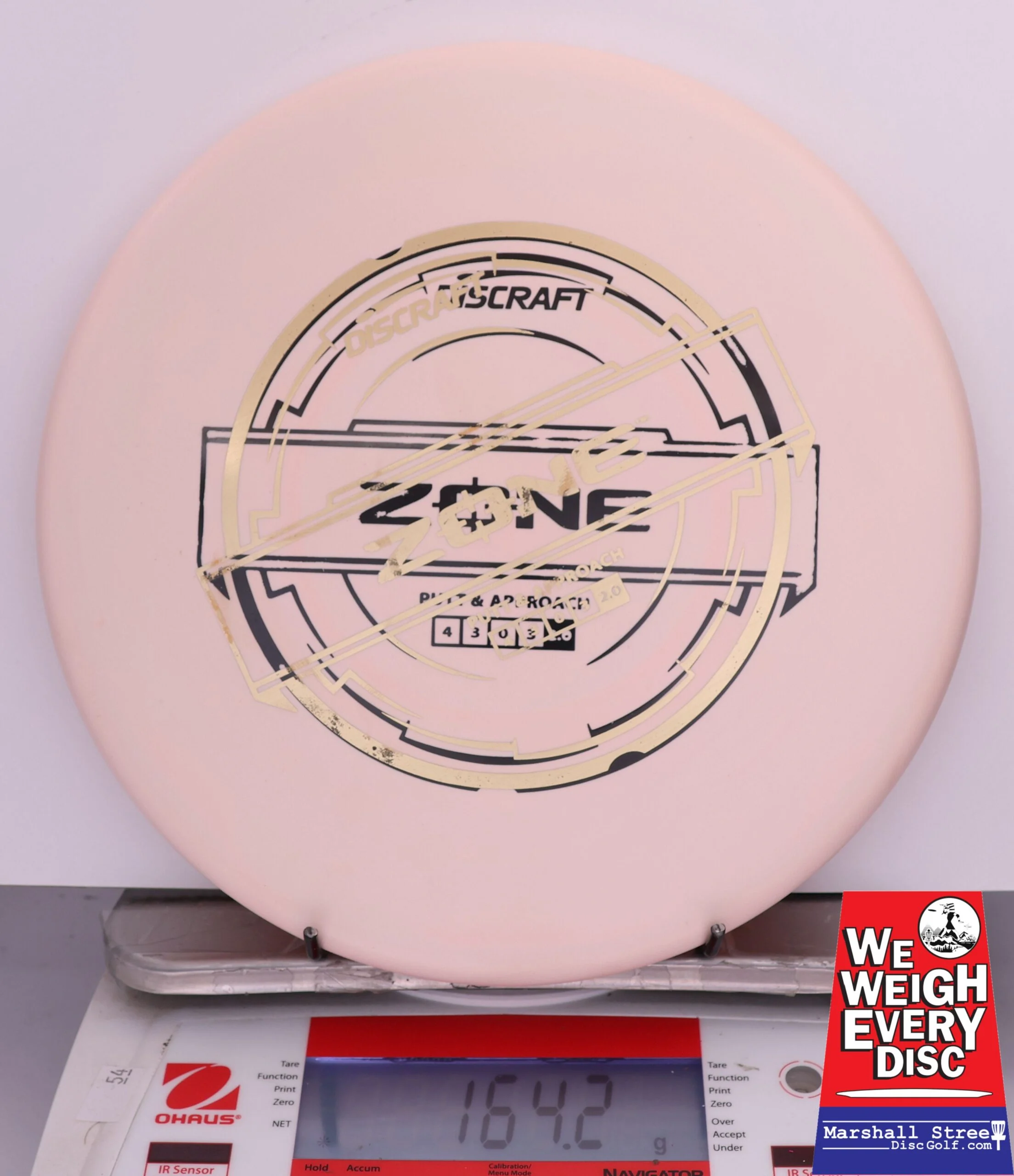 417932 X-Out Putter Line Hard Zone - #236 White, 163