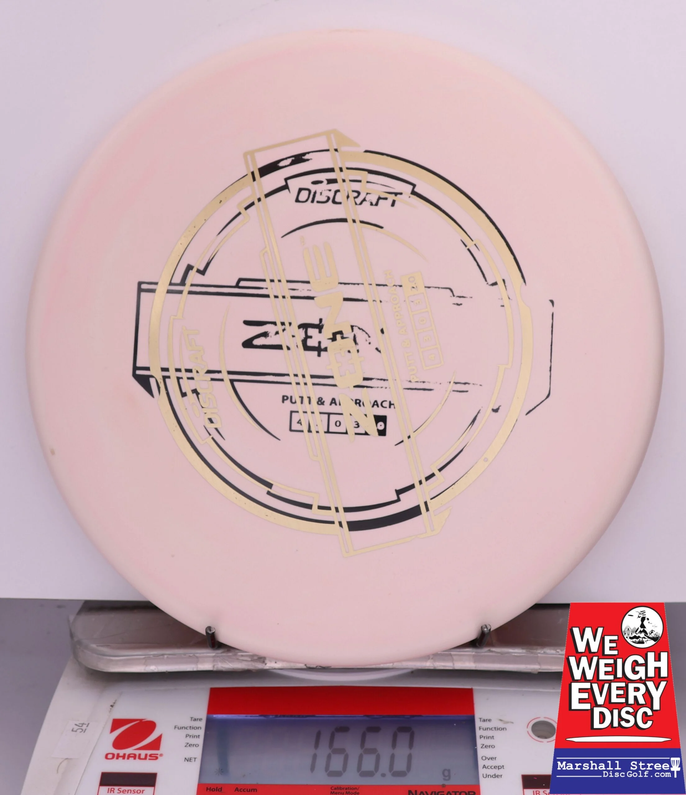 417934 X-Out Putter Line Hard Zone - #238 Barely Pink, 166