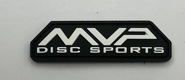418179 MVP PVC Patches - Black, Bar Stamp