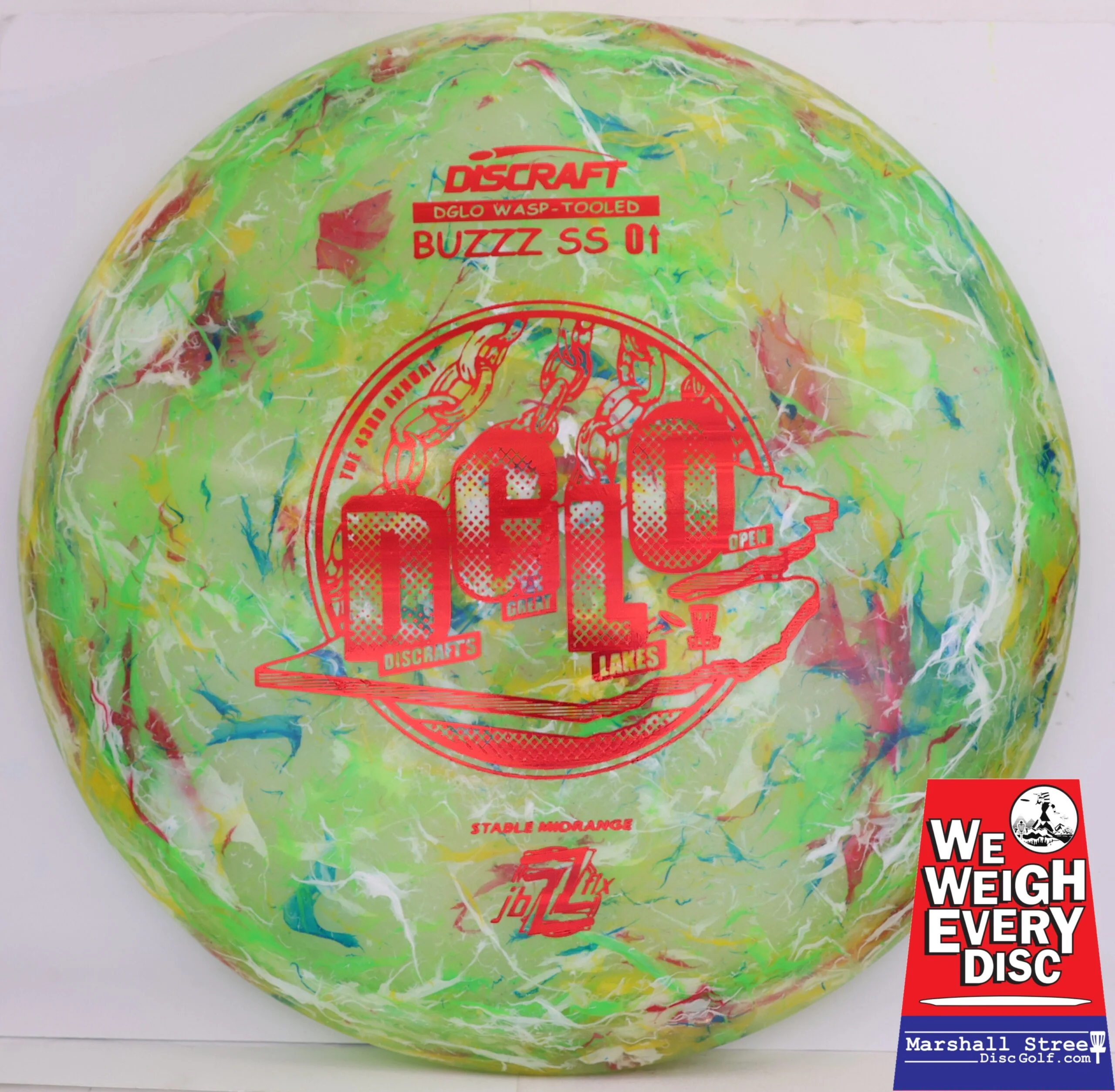Wasp Tooled Z FLX Buzzz SS, Discraft Great Lakes Open • Marshall