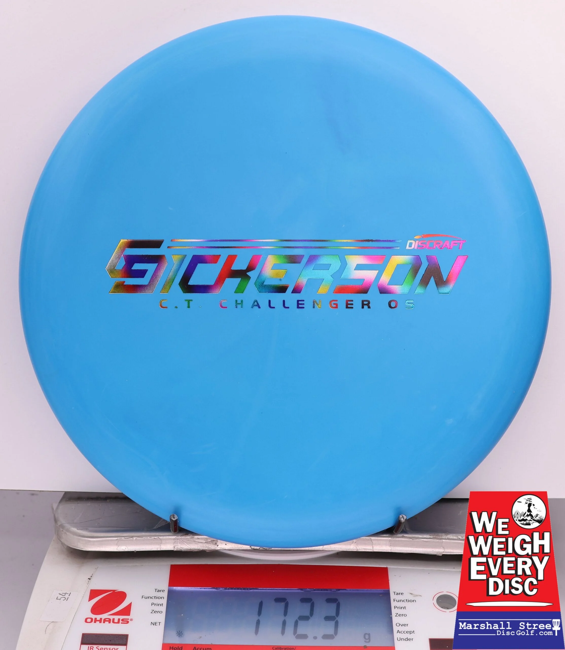 418378 Crazy Tuff Challenger OS, Chris Dickerson Team Discraft - #11 Blue, 172