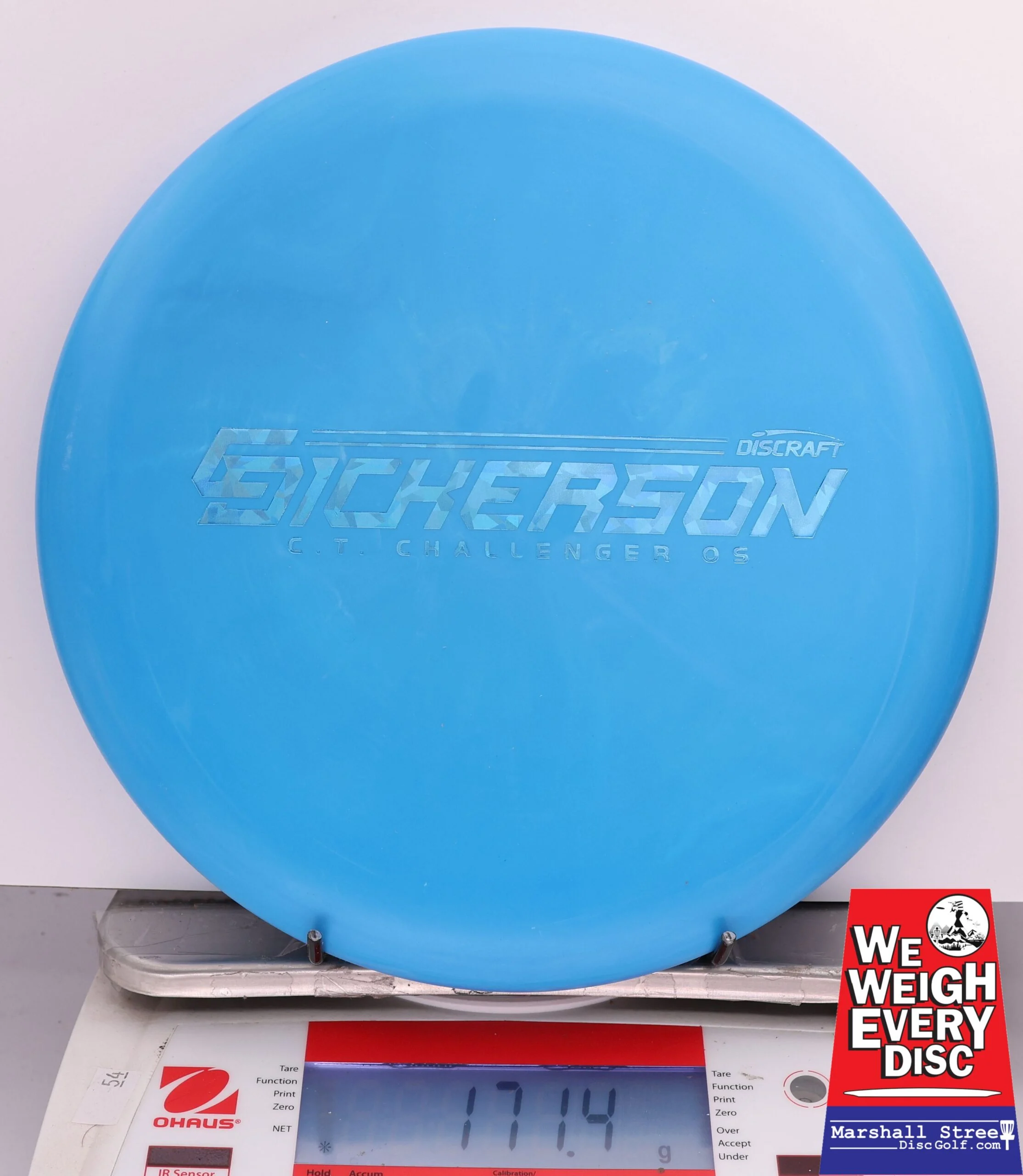 418381 Crazy Tuff Challenger OS, Chris Dickerson Team Discraft - #14 Blue, 171