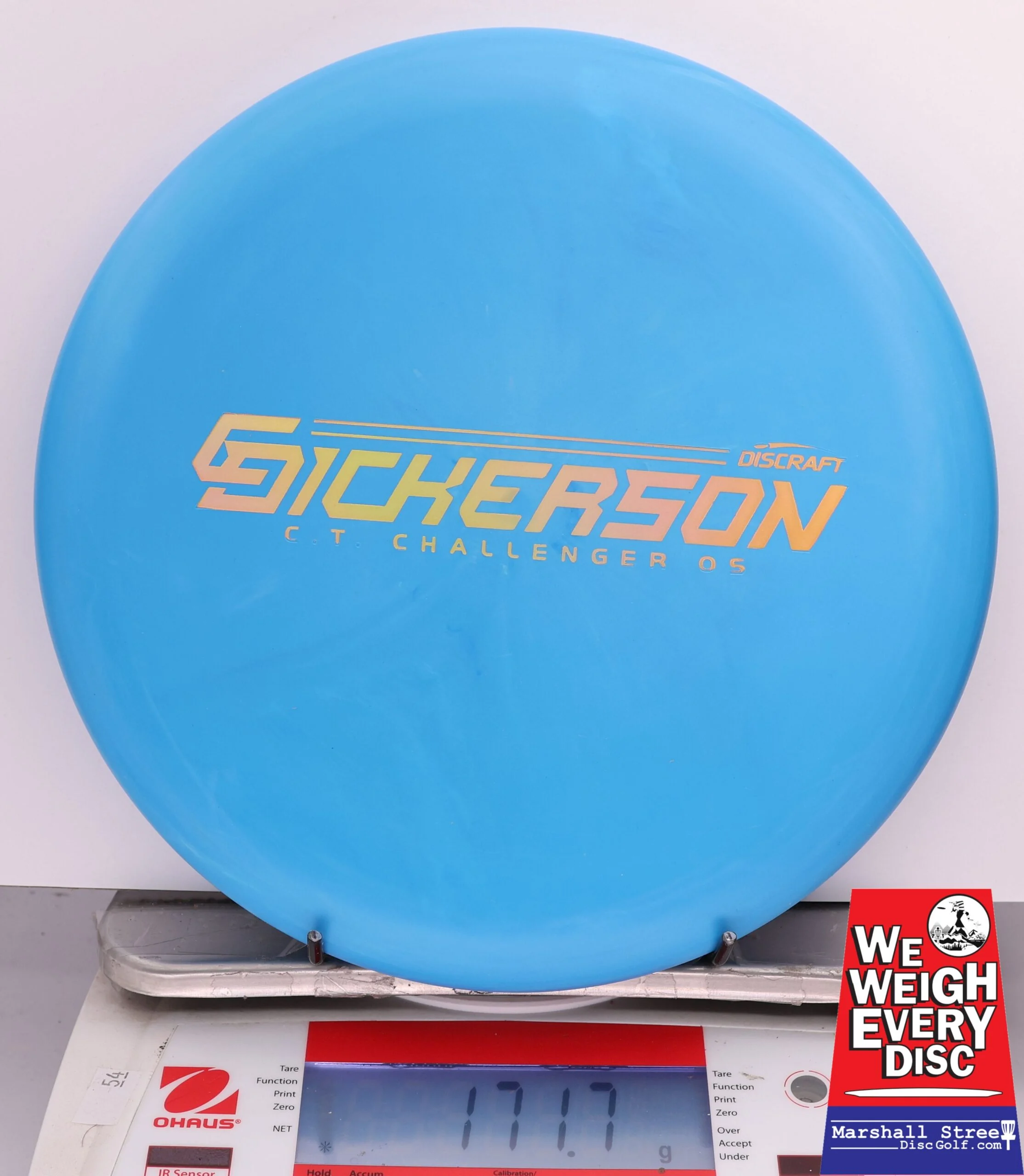 418382 Crazy Tuff Challenger OS, Chris Dickerson Team Discraft - #15 Blue, 172