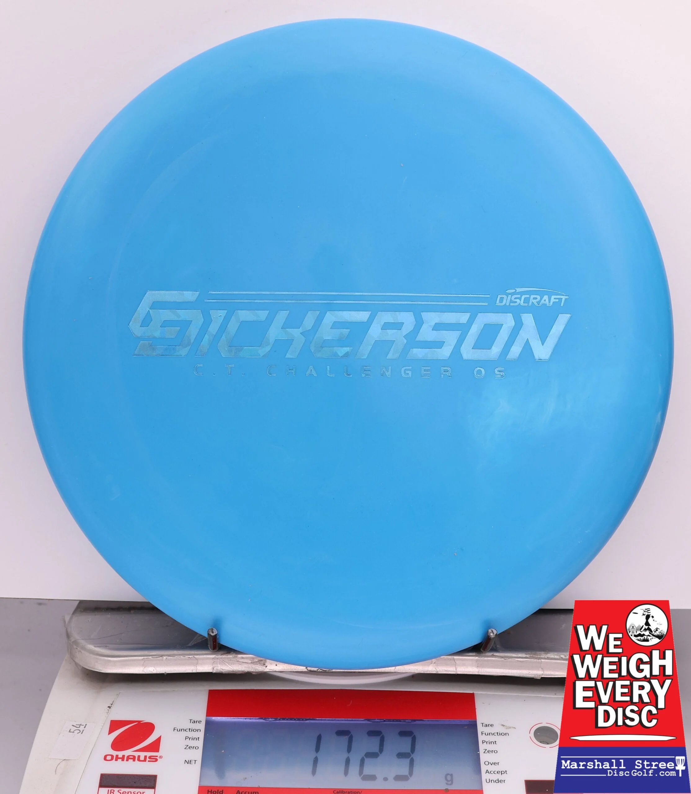 418383 Crazy Tuff Challenger OS, Chris Dickerson Team Discraft - #16 Blue, 172