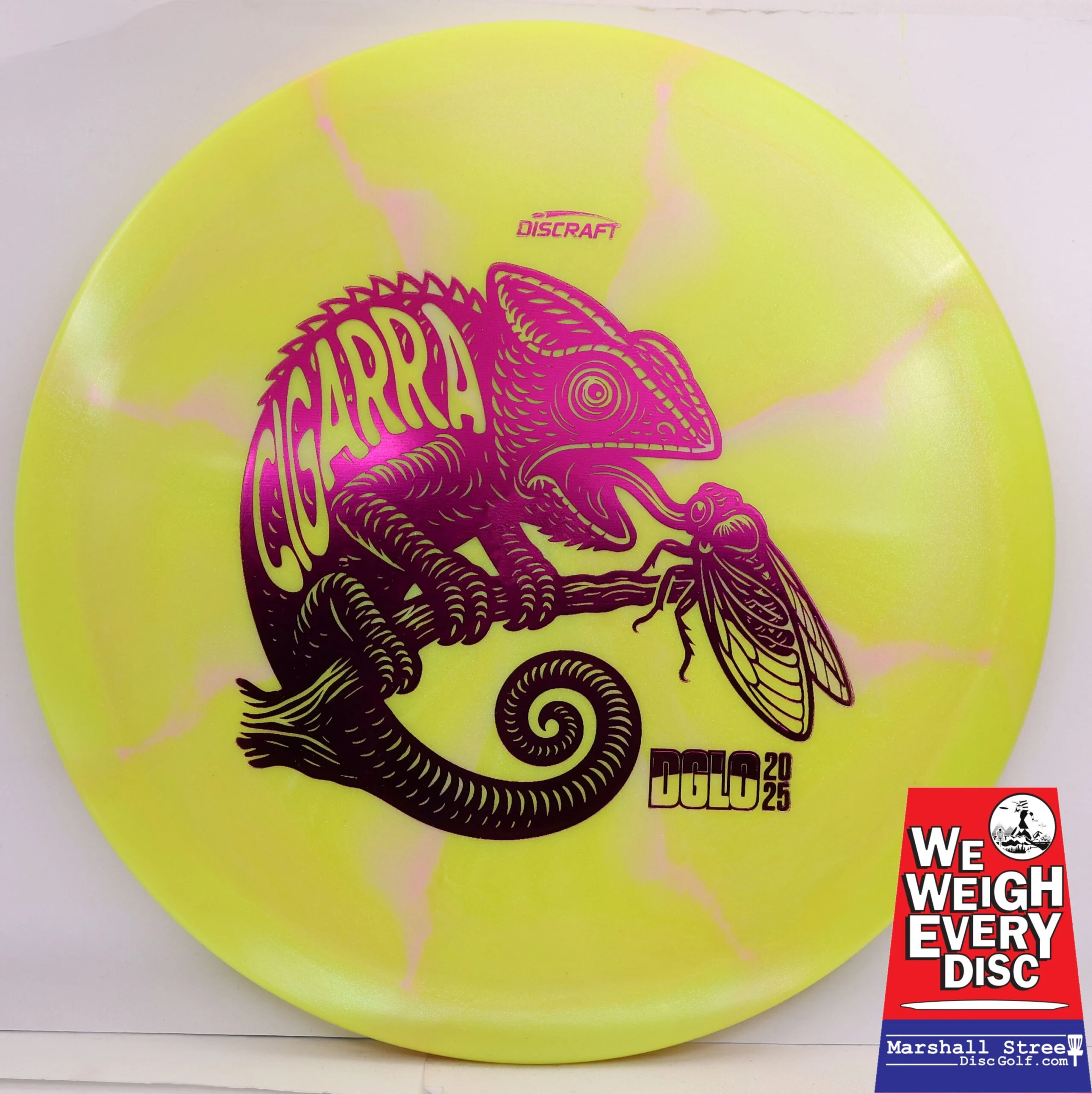 ESP Swirl Color Shift Cigarra, 2025 Discraft Great Lakes Open - Image 3