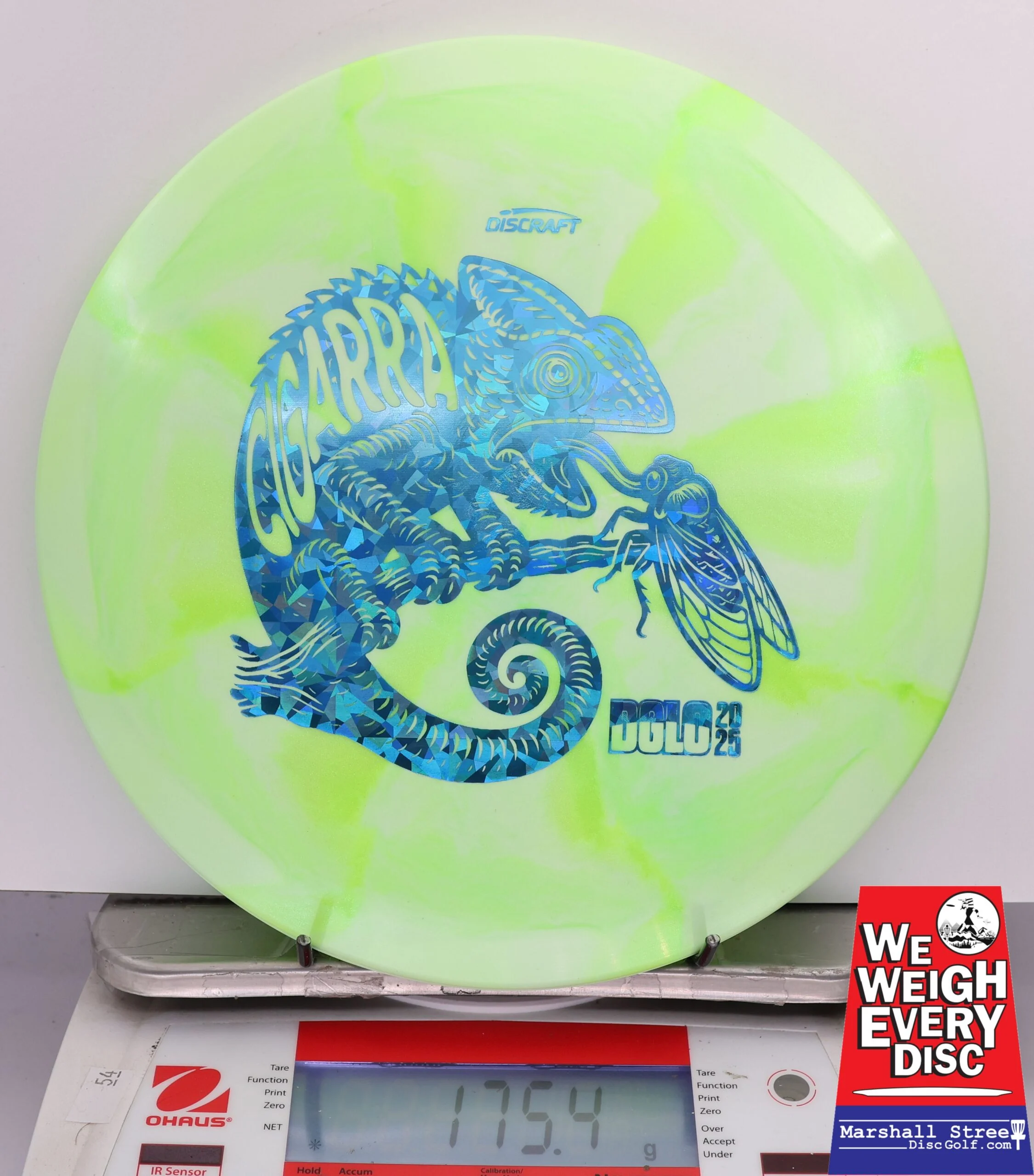 ESP Swirl Color Shift Cigarra, 2025 Discraft Great Lakes Open - Image 5