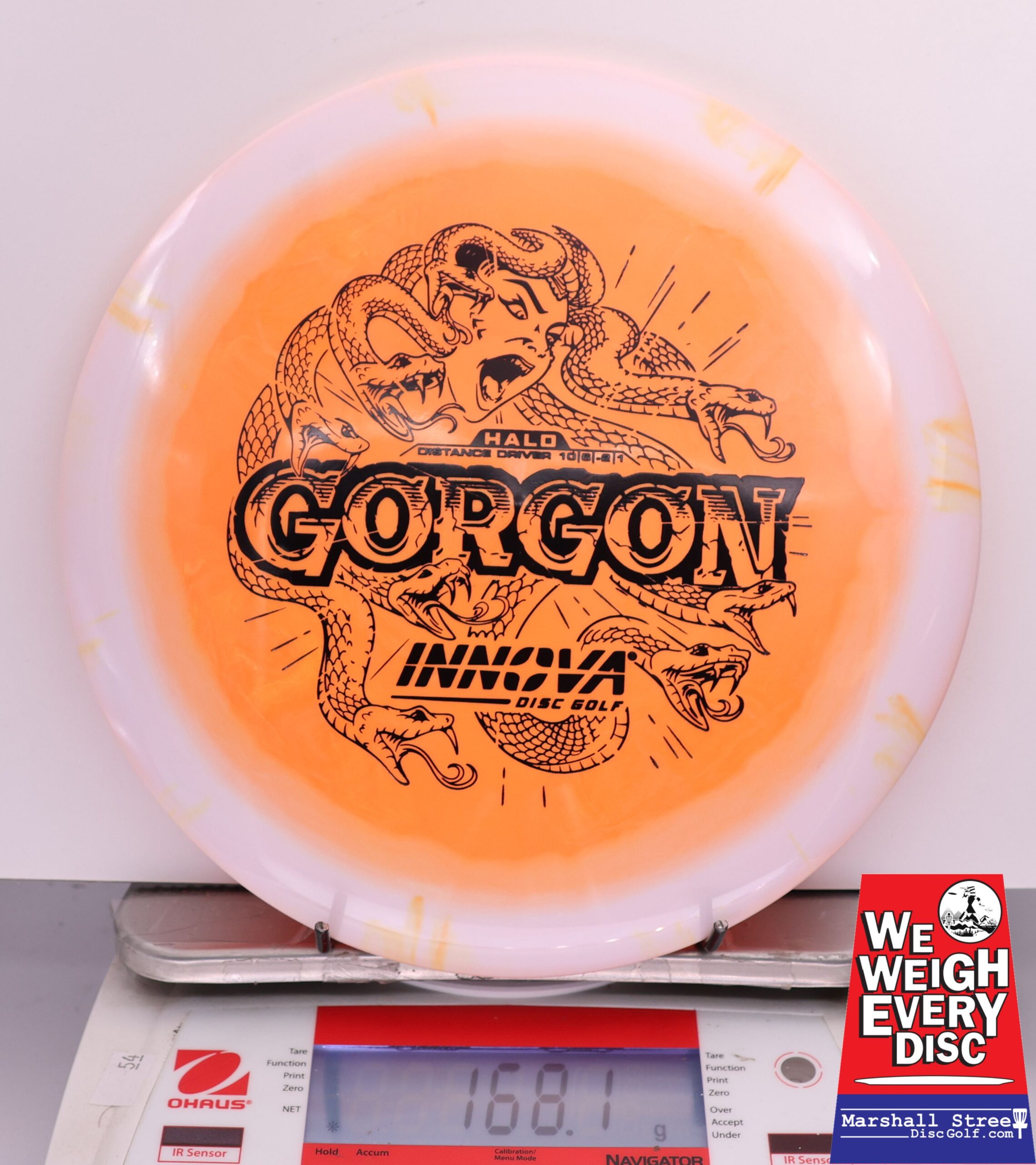 418521 Halo Star Gorgon - #51 White-Orange, 168