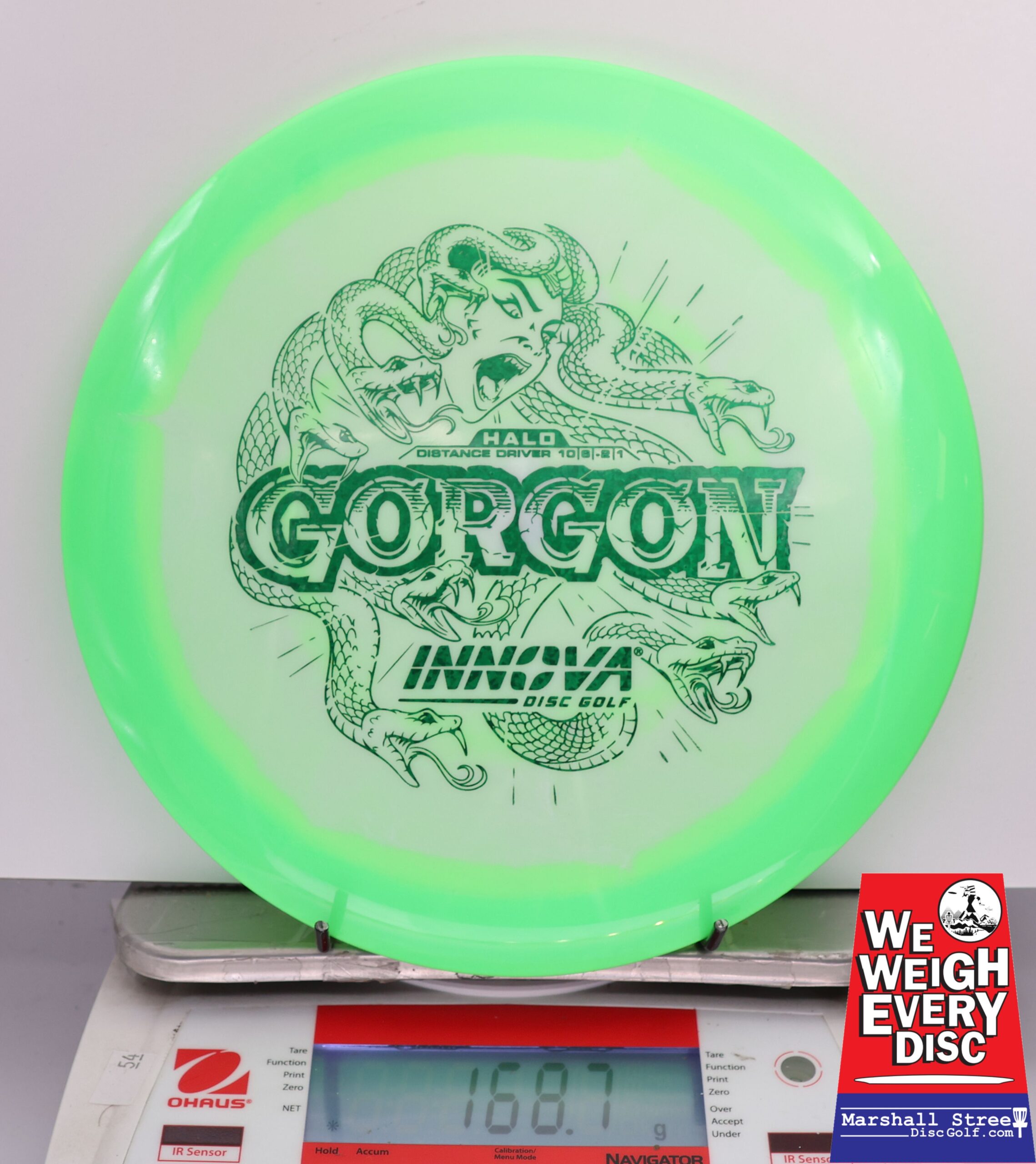 418523 Halo Star Gorgon - #53 Green-White, 169