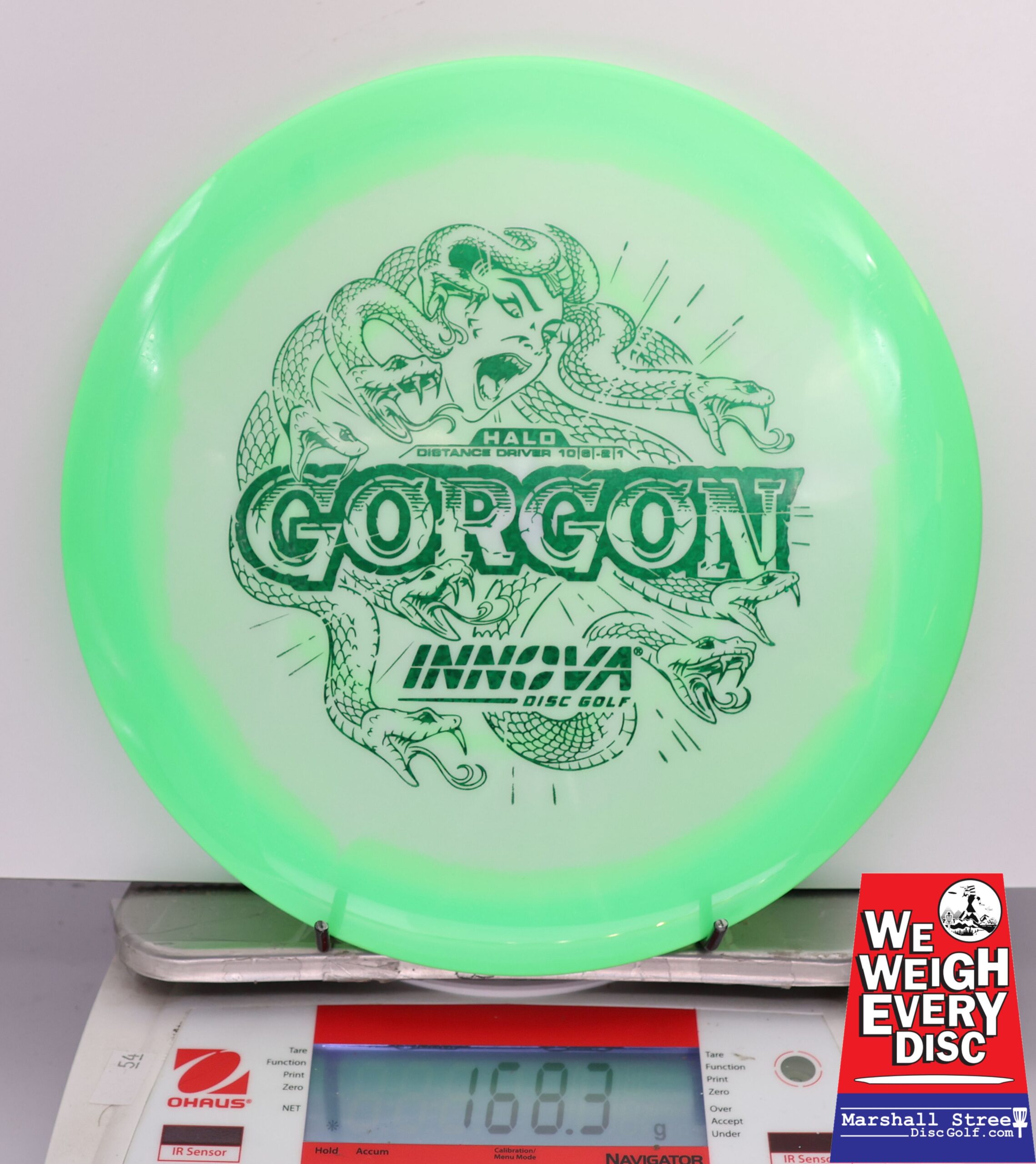 418524 Halo Star Gorgon - #54 Green-White, 168