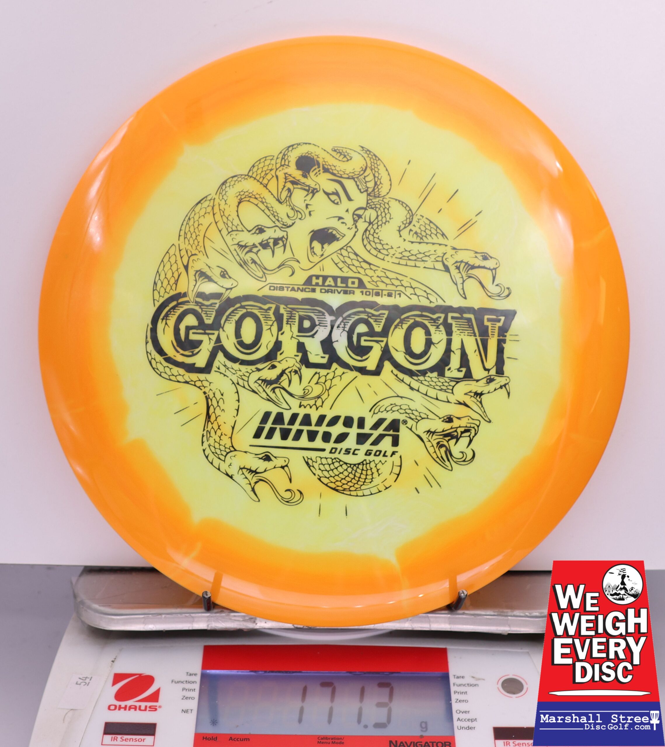 418528 Halo Star Gorgon - #58 Orange-Yellow, 171