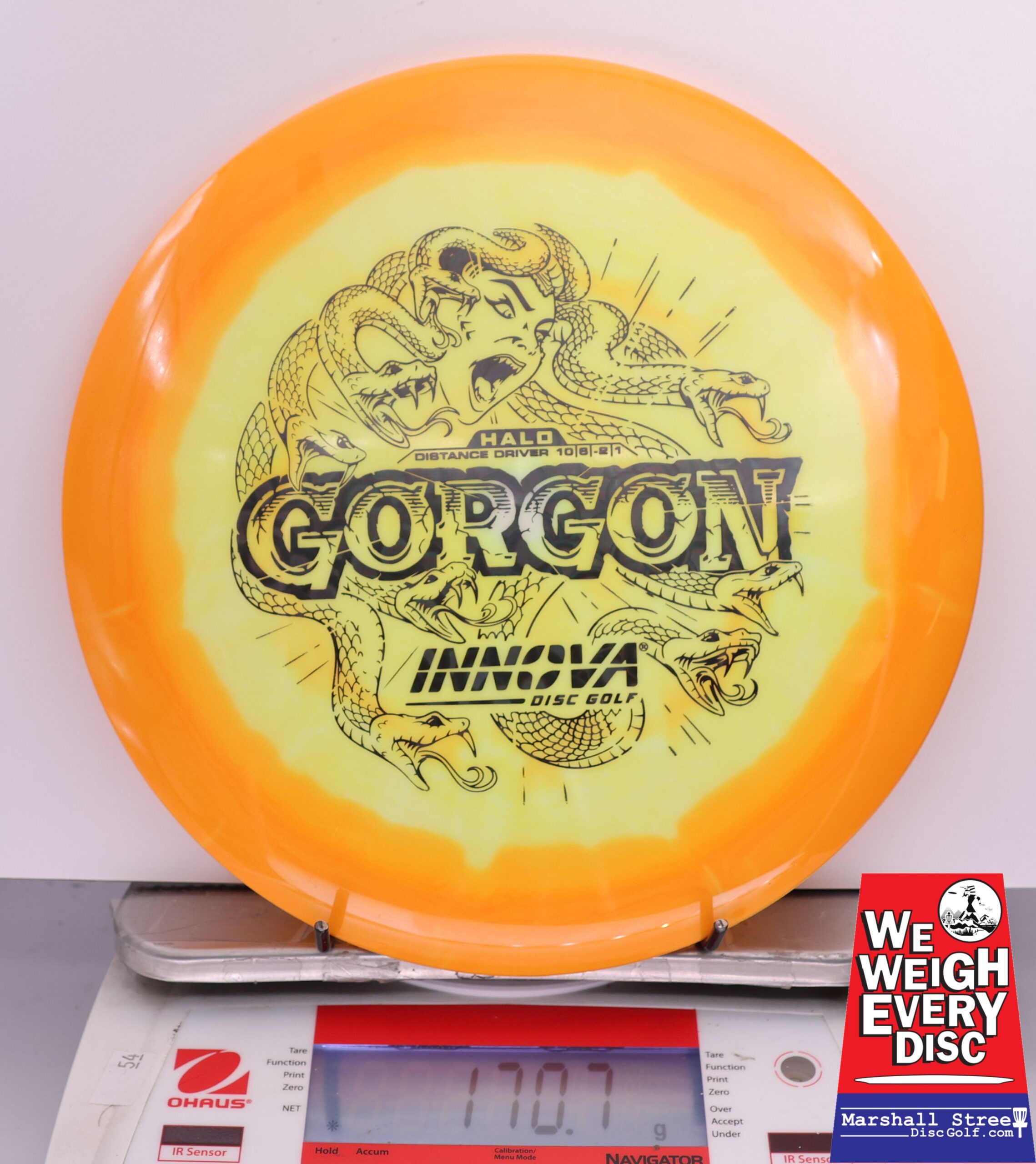 418529 Halo Star Gorgon - #59 Orange-Yellow, 171