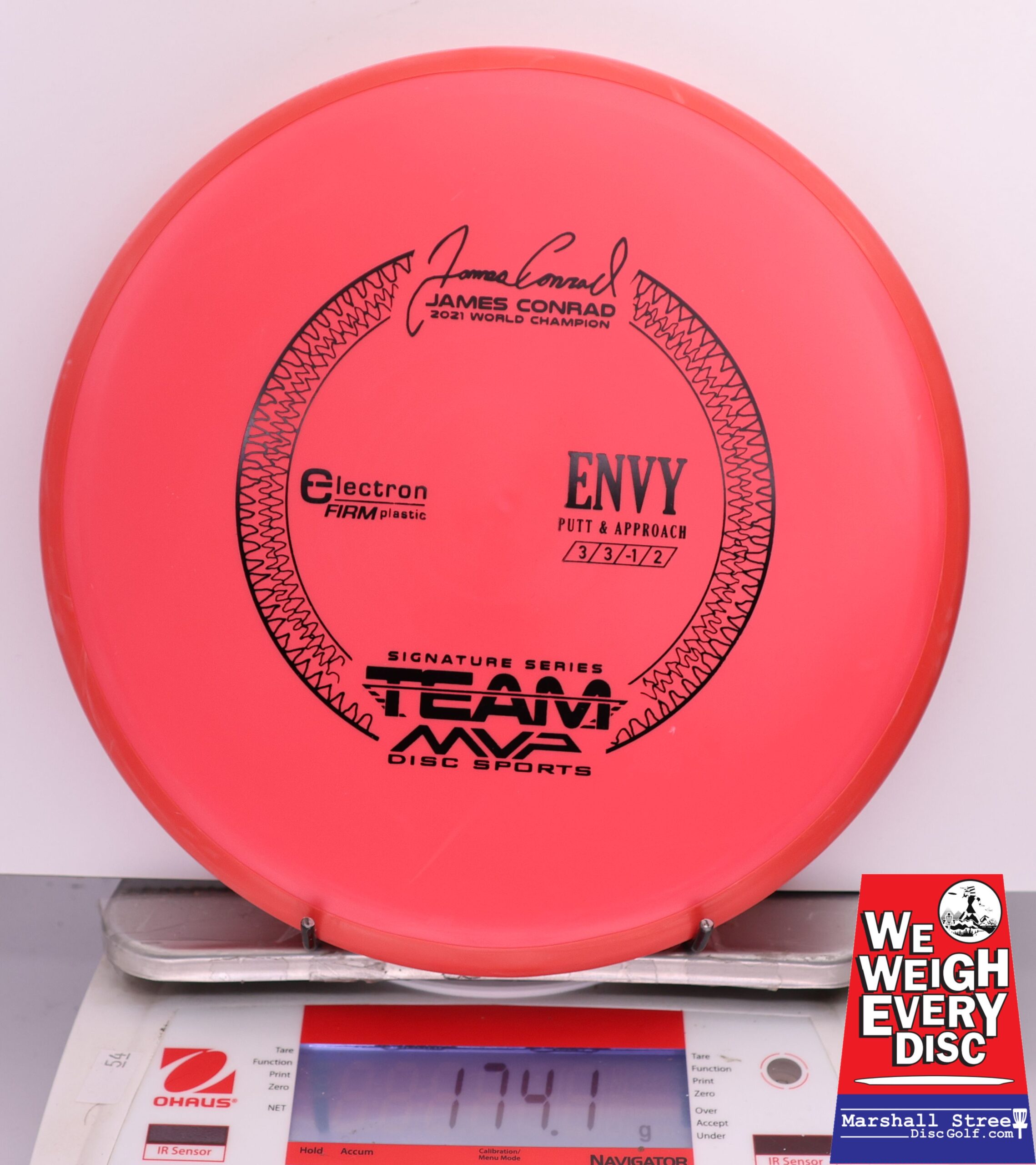 418607 Electron Firm Envy, James Conrad - #08 Red, 174