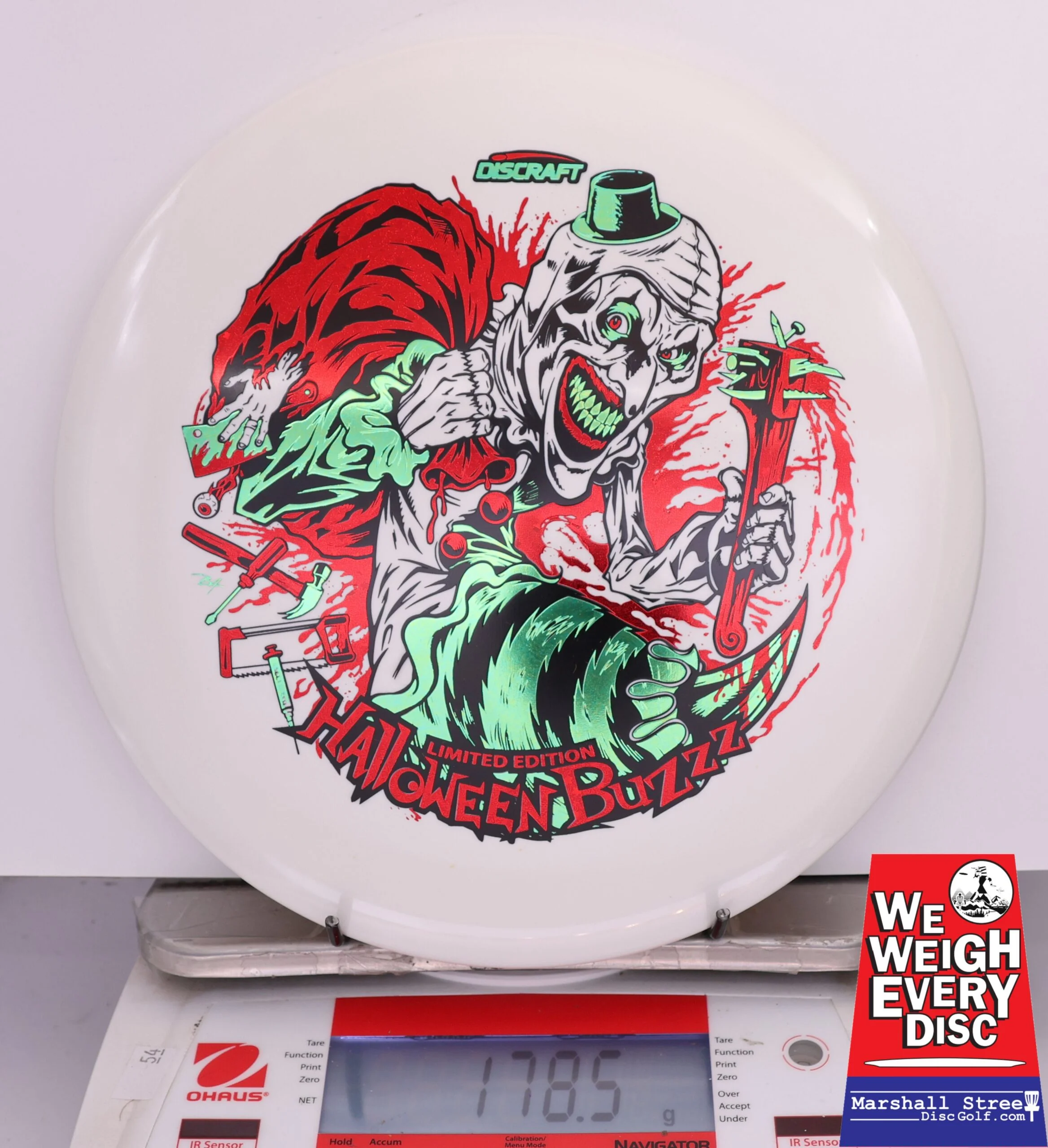 419053 ESP Buzzz, Tri-Foil Glow - 2025 Halloween Limited Edition - #23 White, 179