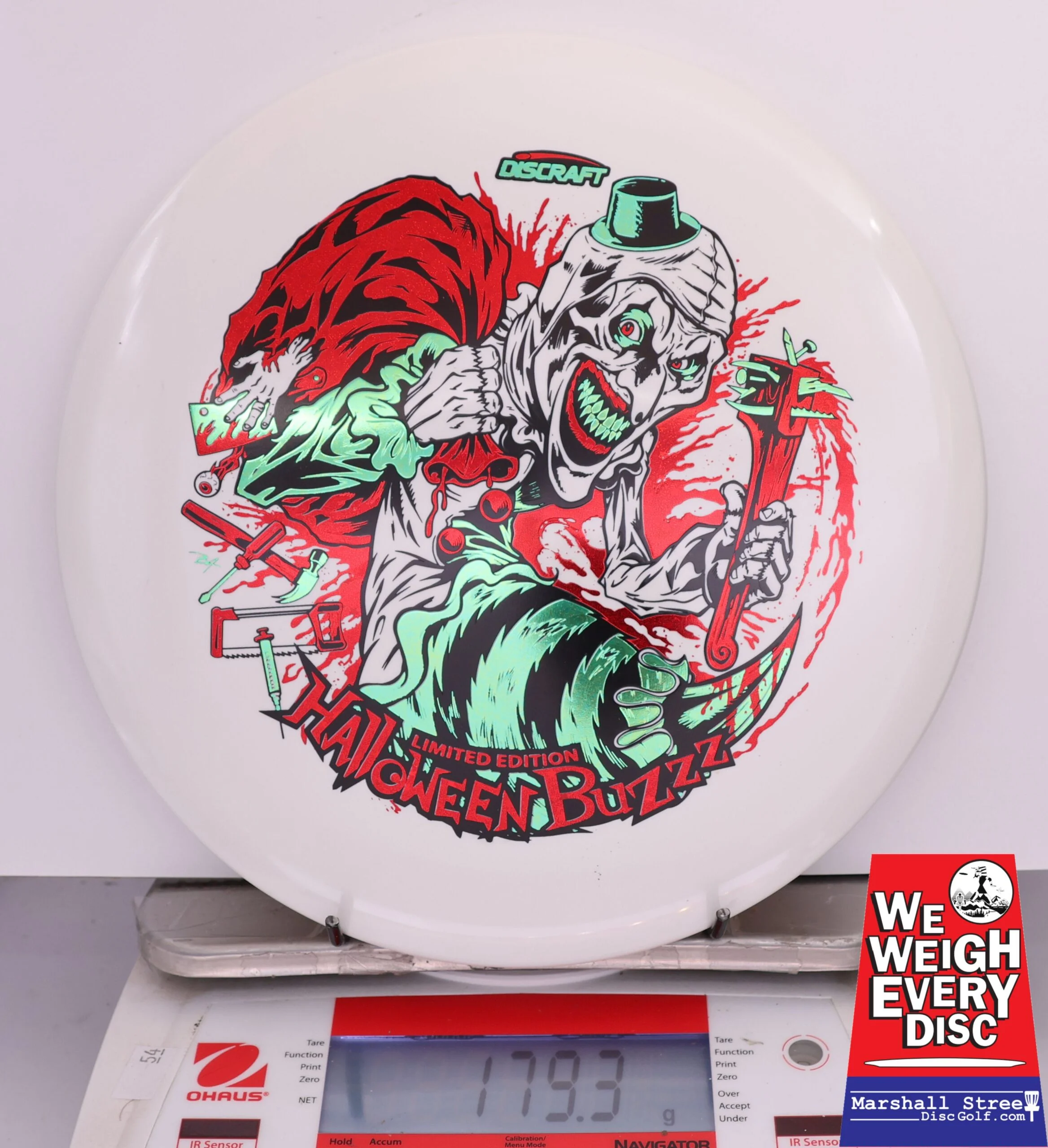 419054 ESP Buzzz, Tri-Foil Glow - 2025 Halloween Limited Edition - #24 White, 179