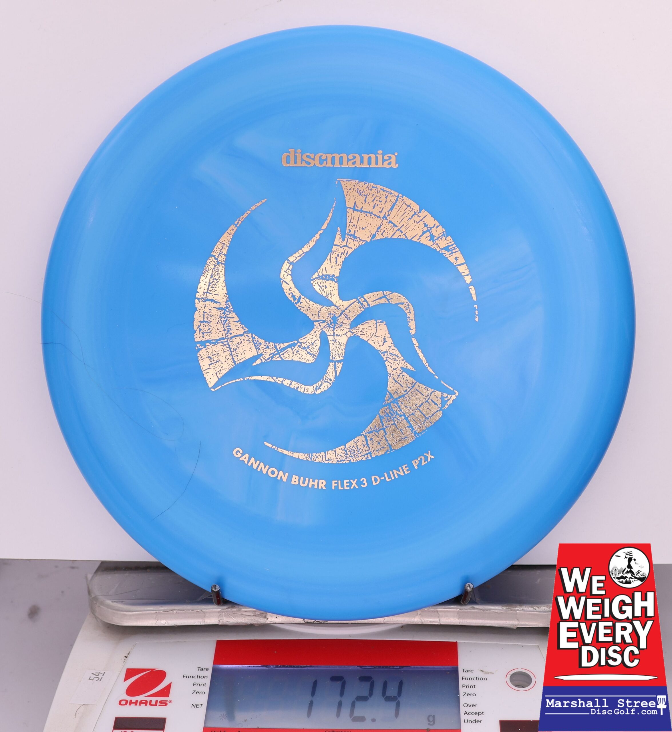 419579 D-Line P2X, Flex 3 - Huk Lab - Gannon Buhr Signature Series - #643 Blue, 172