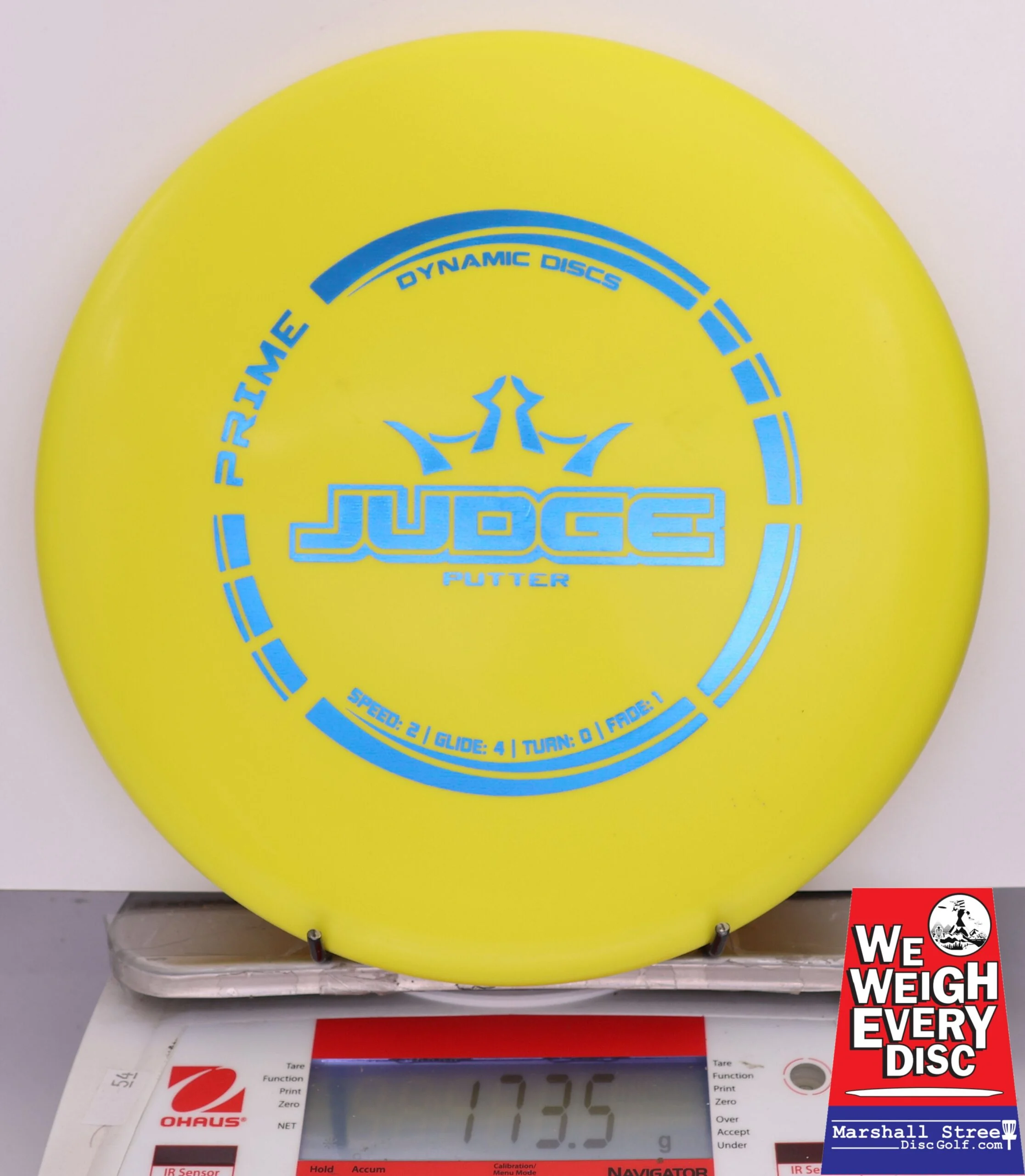 419799 Prime Judge - #645 Yellow, 174