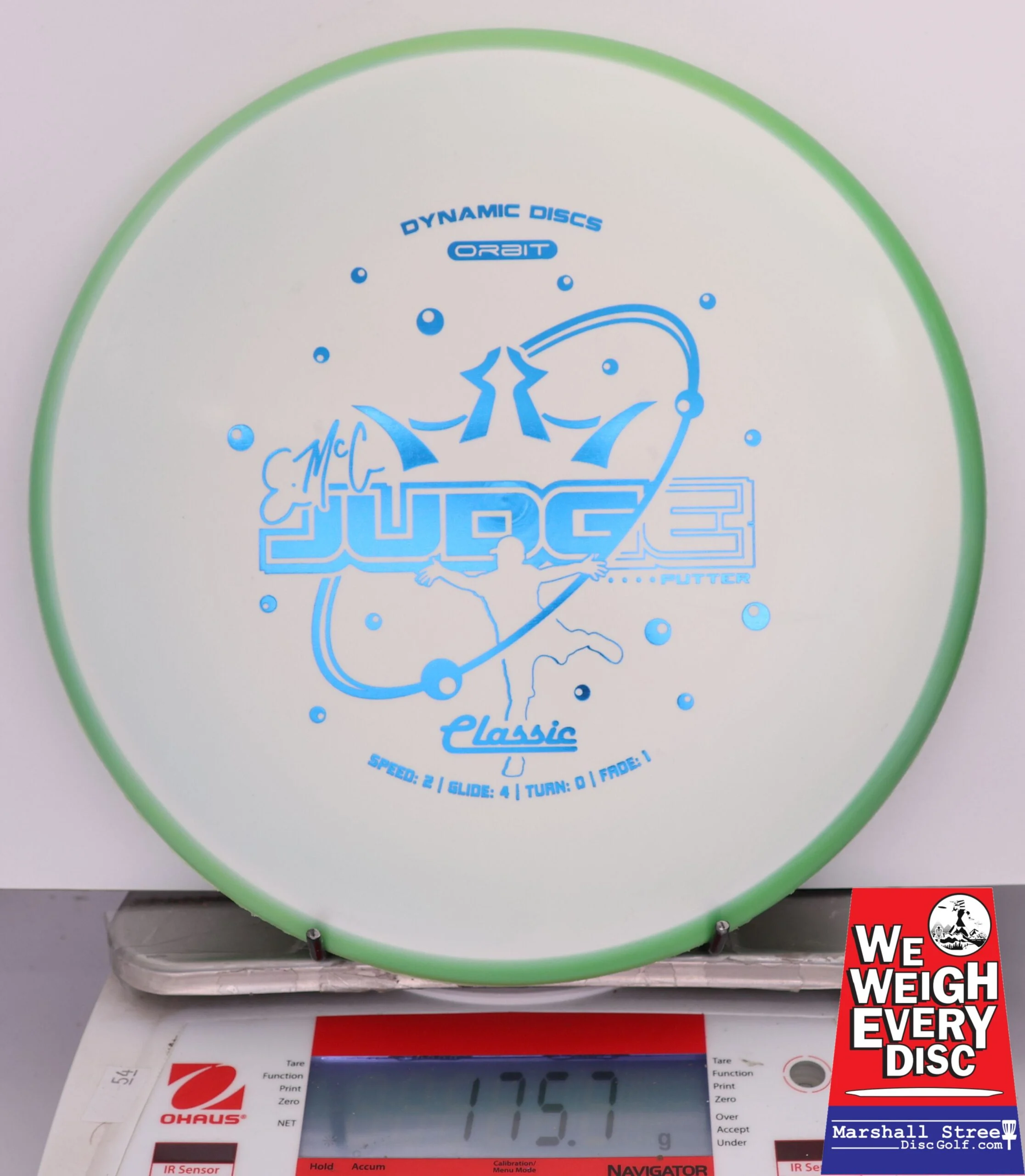 419972 Classic Orbit EMac Judge - #646 Green-White, 176