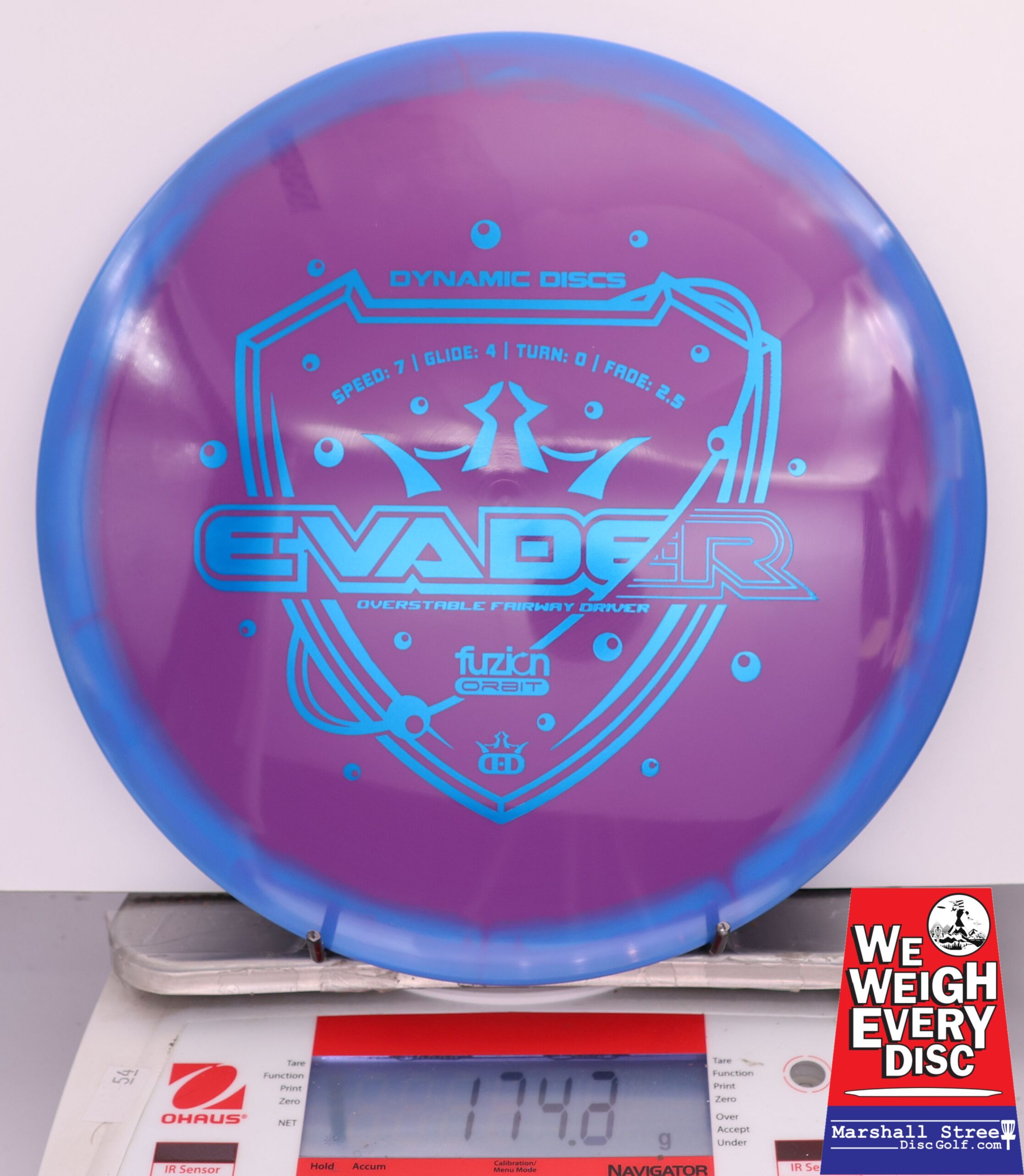 420002 Fuzion Orbit Evader - #643 Blue-Purple, 174