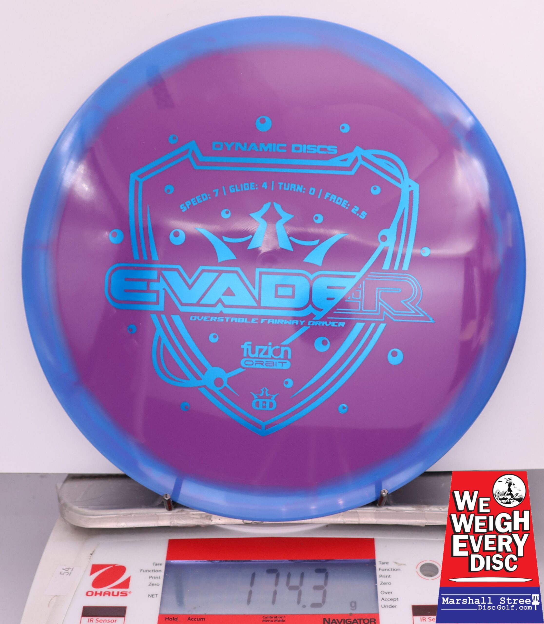420005 Fuzion Orbit Evader - #646 Blue-Purple, 174