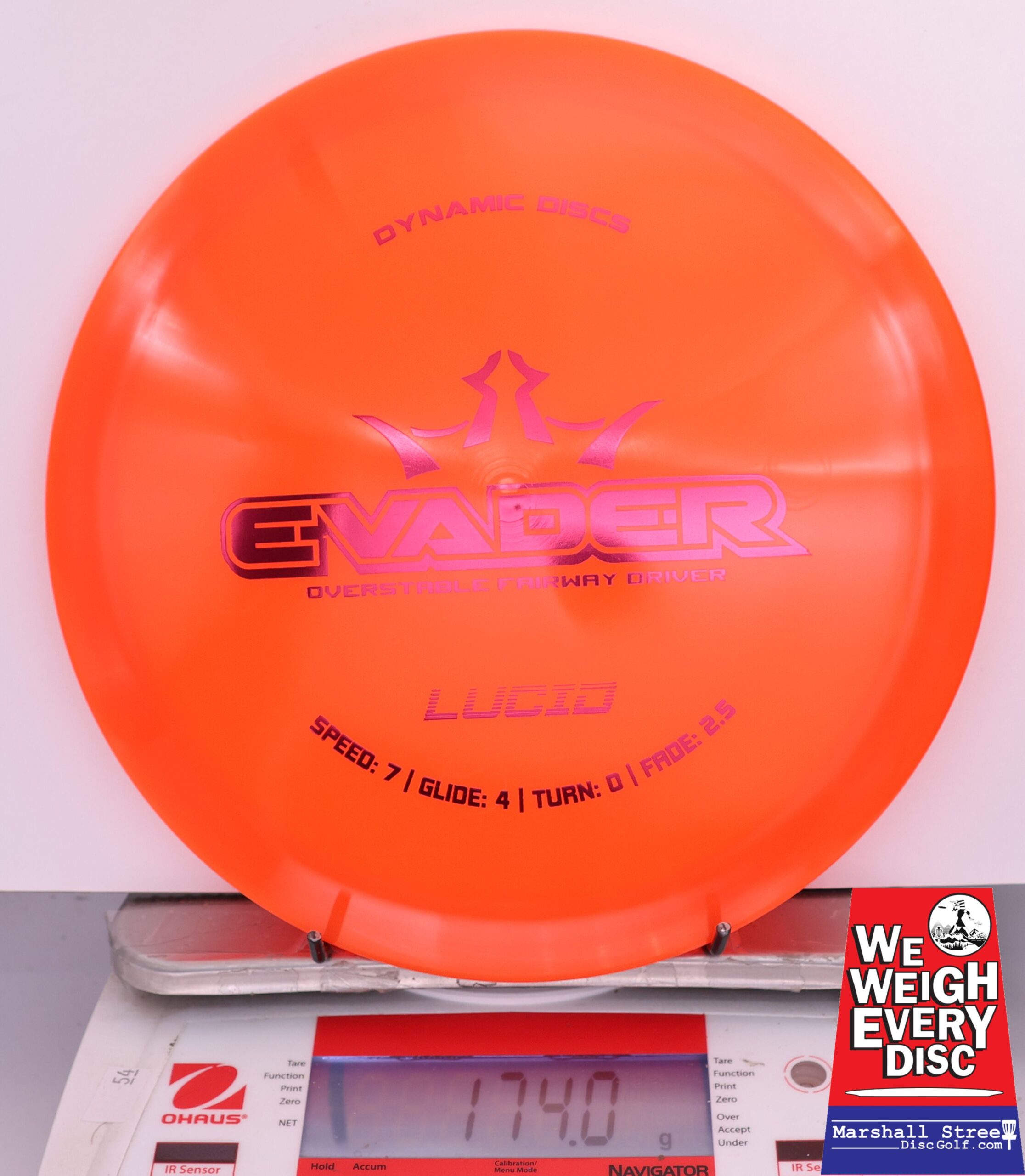 420016 Lucid Evader - #644 Orange, 174