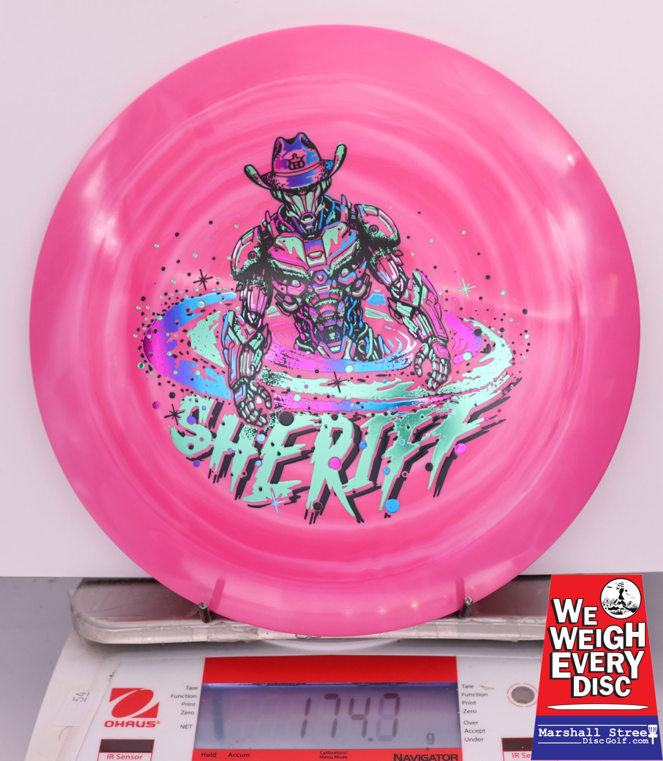 420027 Fuzion Swirl Sheriff, Galactic Lawman - #644 Pink, 175