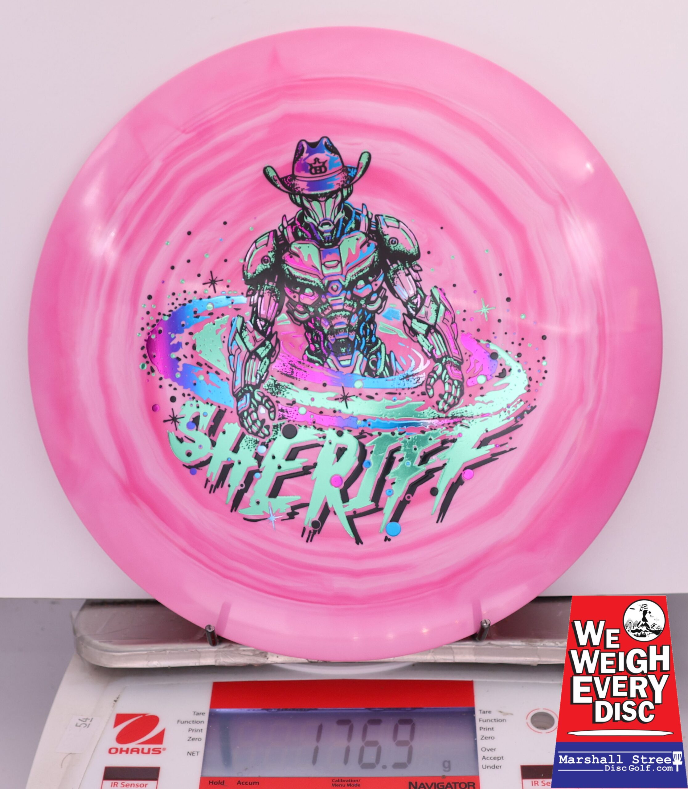 420028 Fuzion Swirl Sheriff, Galactic Lawman - #645 Pink, 177