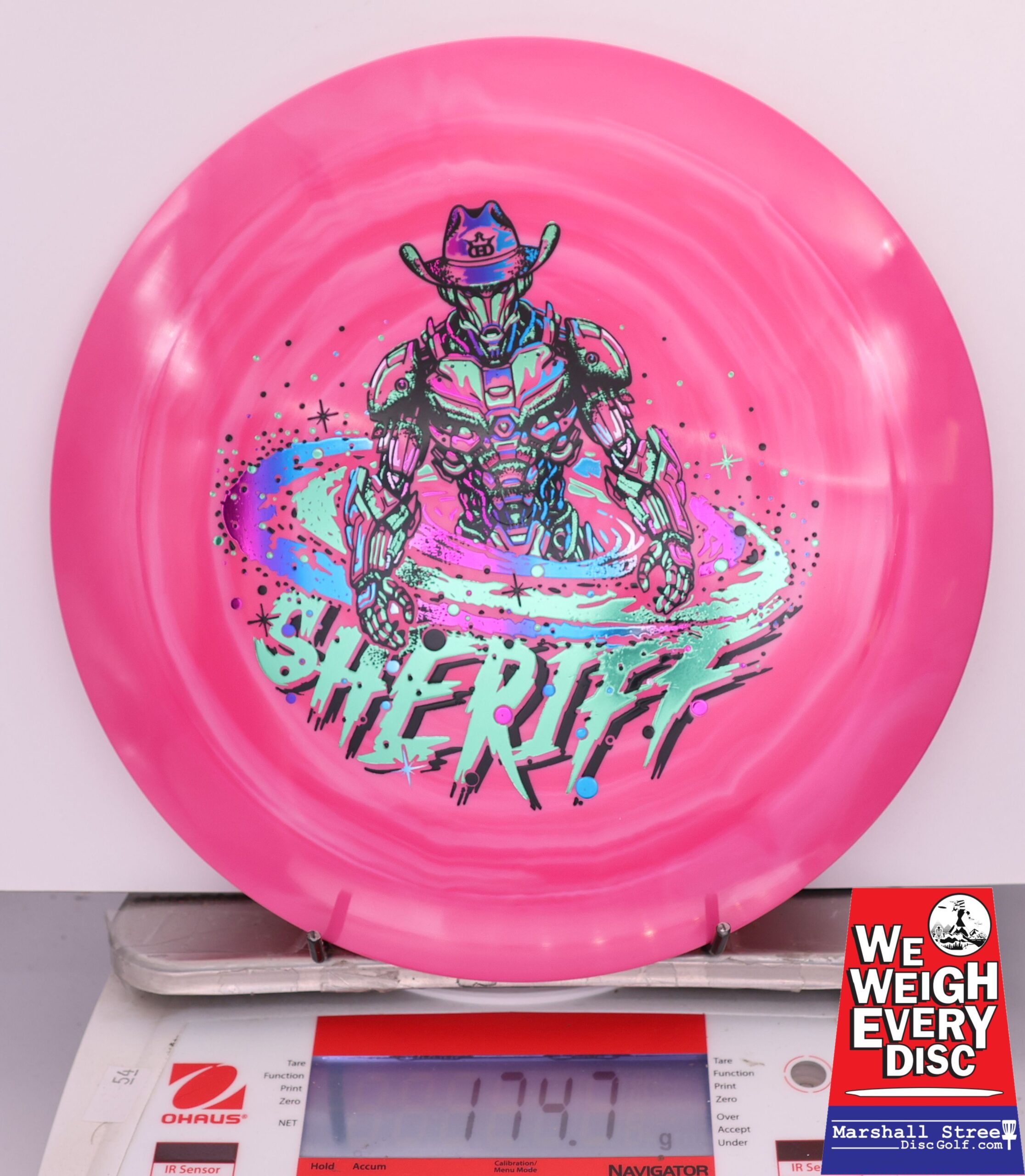 420029 Fuzion Swirl Sheriff, Galactic Lawman - #646 Pink, 175