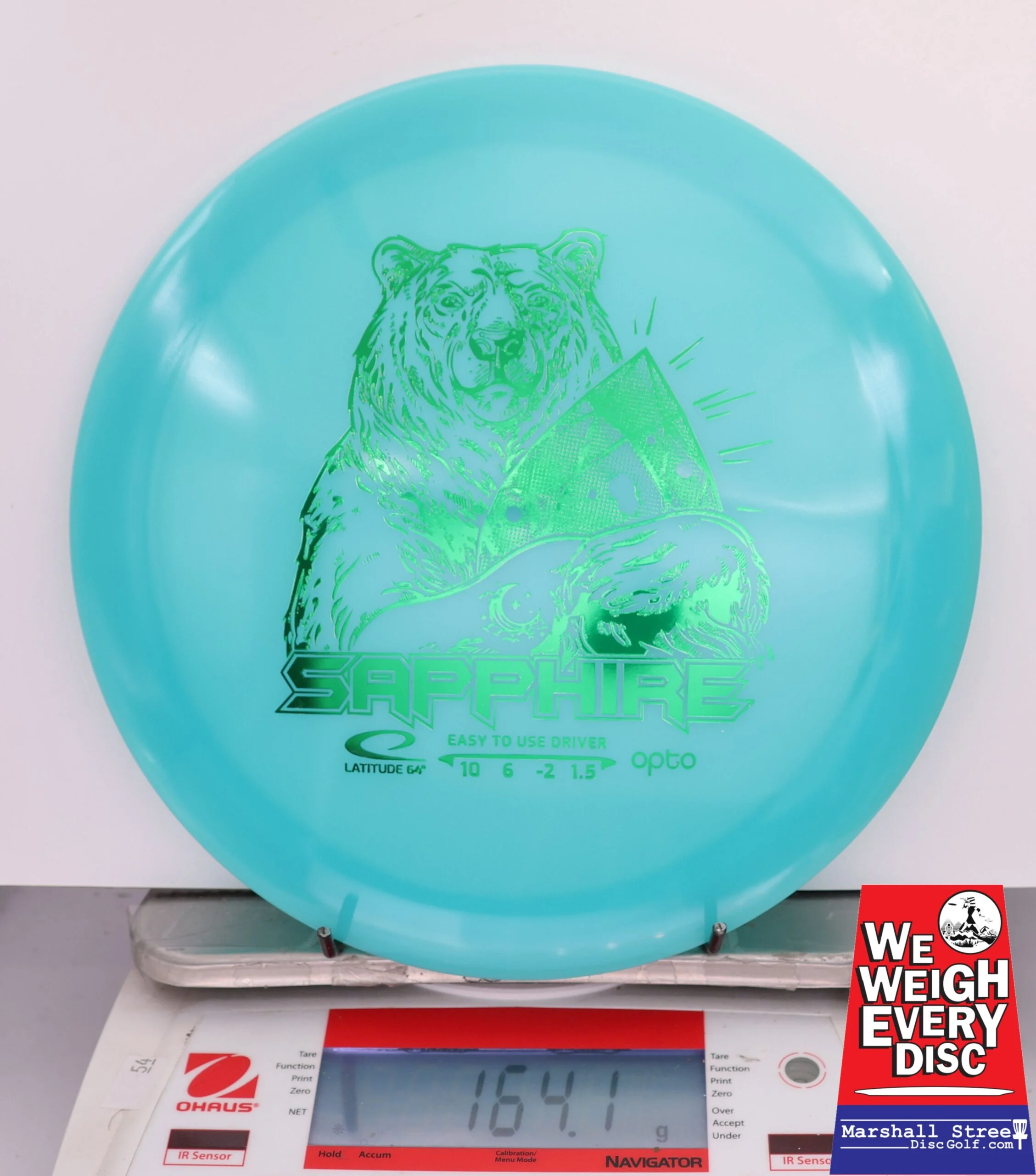 420402 Opto Moonshine Sapphire - #643 Aqua, 164