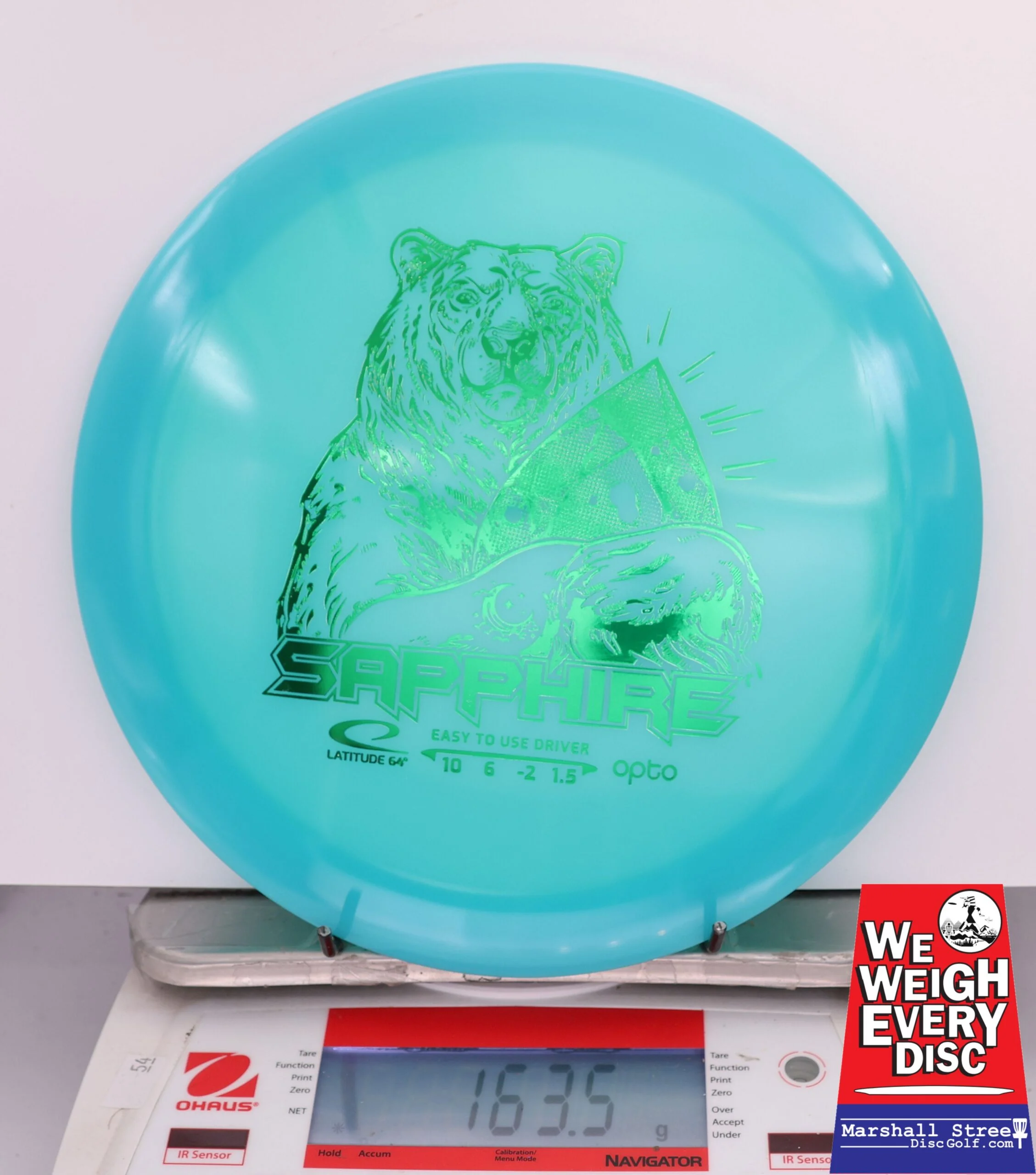 420403 Opto Moonshine Sapphire - #644 Aqua, 164