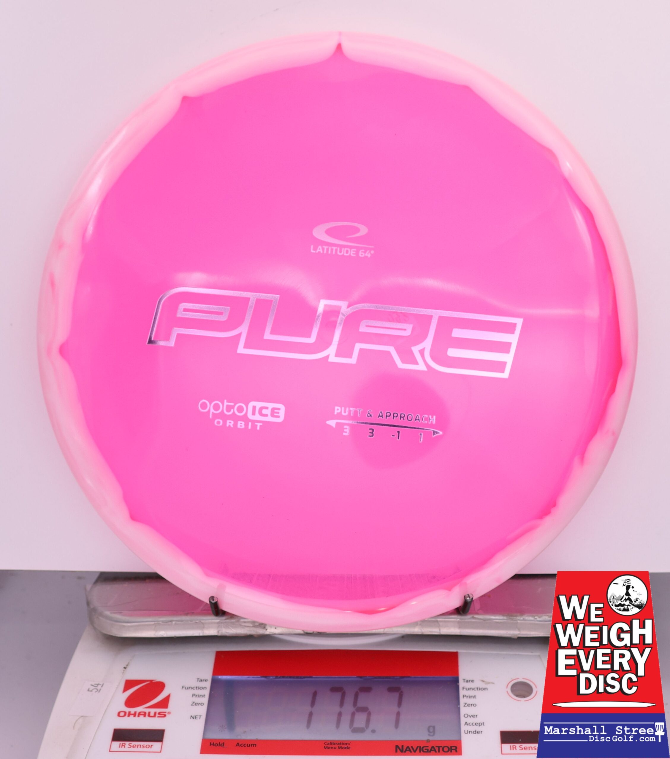 420510 Opto Ice Orbit Pure - #642 White-Pink, 177