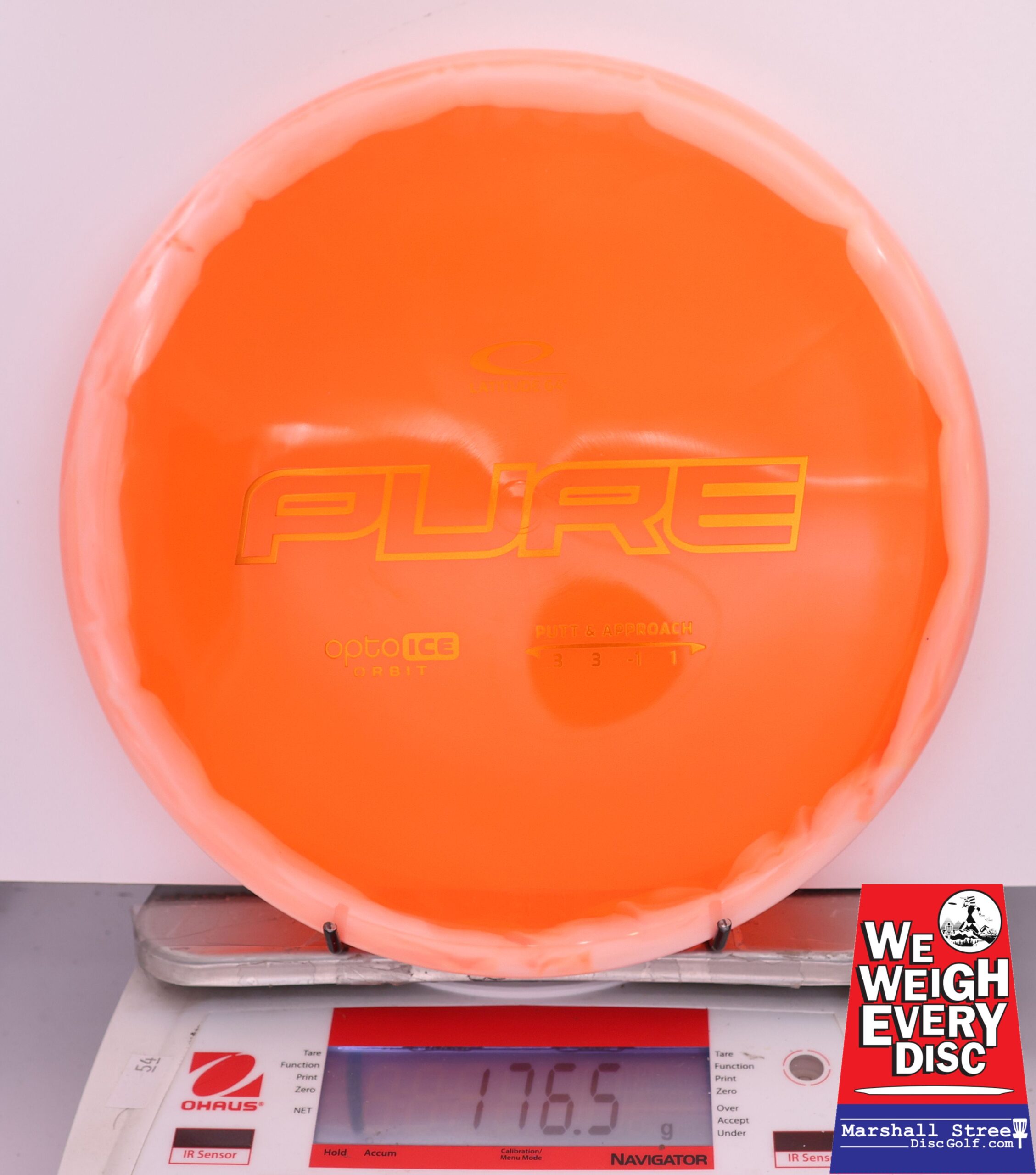 420513 Opto Ice Orbit Pure - #645 White-Orange, 177