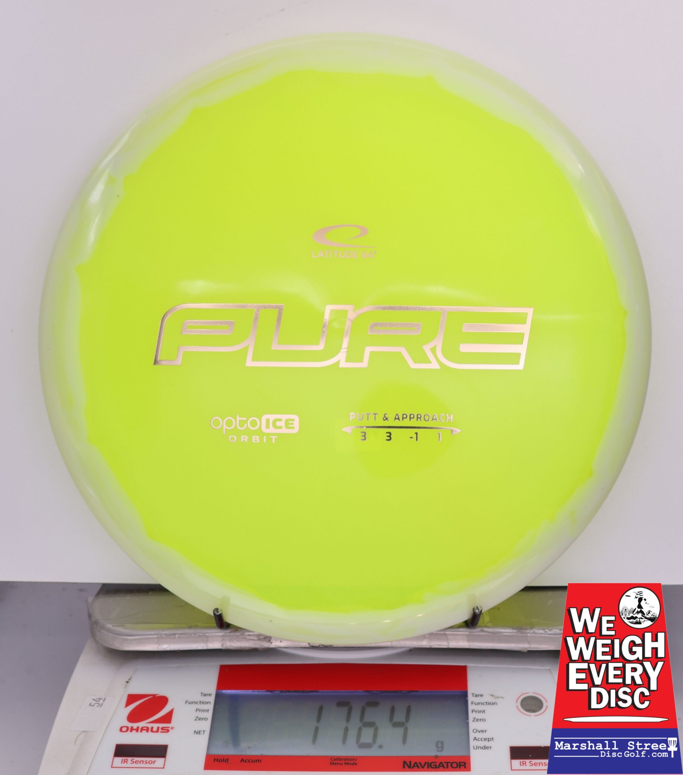420514 Opto Ice Orbit Pure - #646 White-NYellow, 176