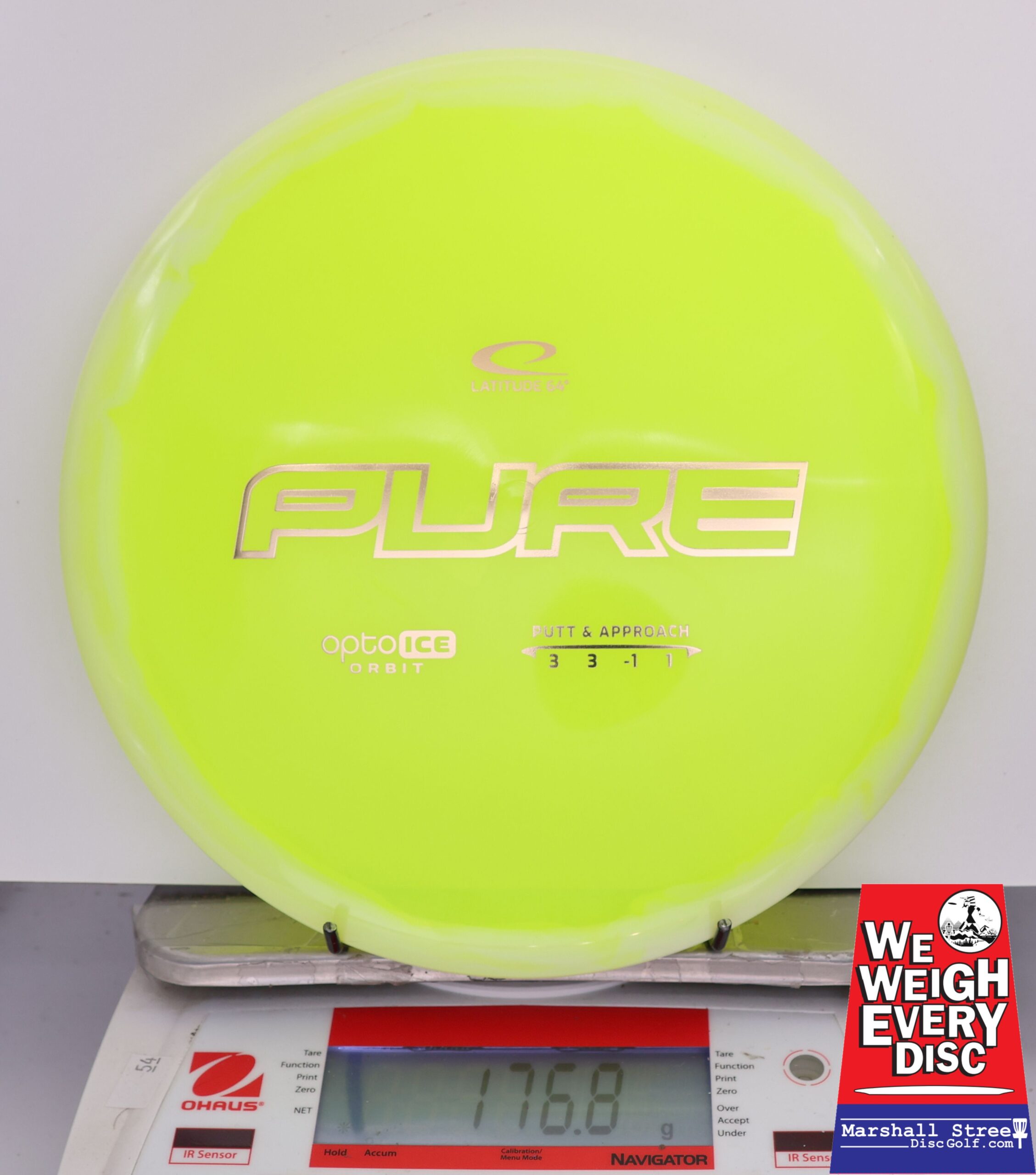 420516 Opto Ice Orbit Pure - #648 Pale Yellow-NYellow, 177