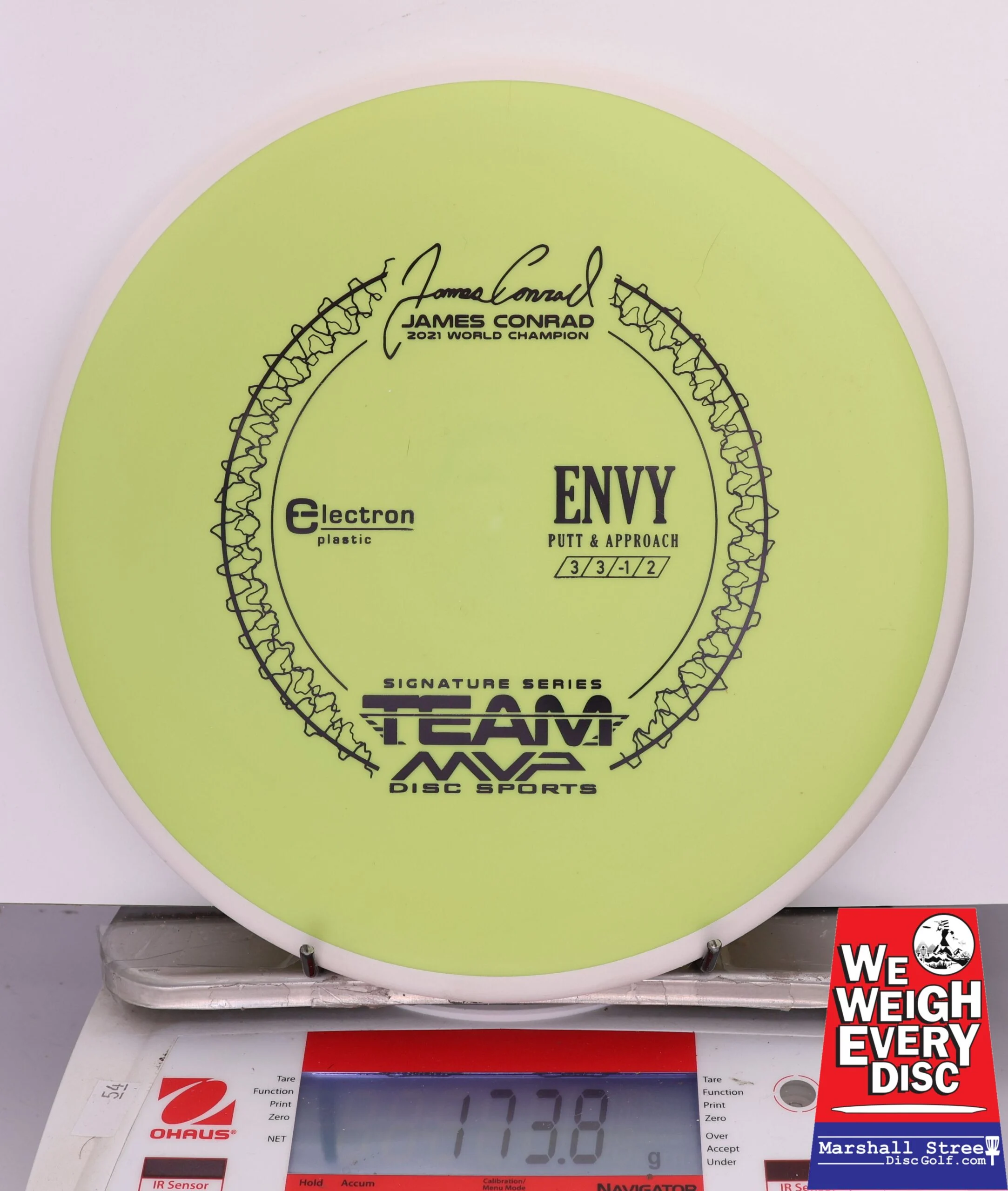 421286 Electron Envy, James Conrad - #07 White-Yellow, 174