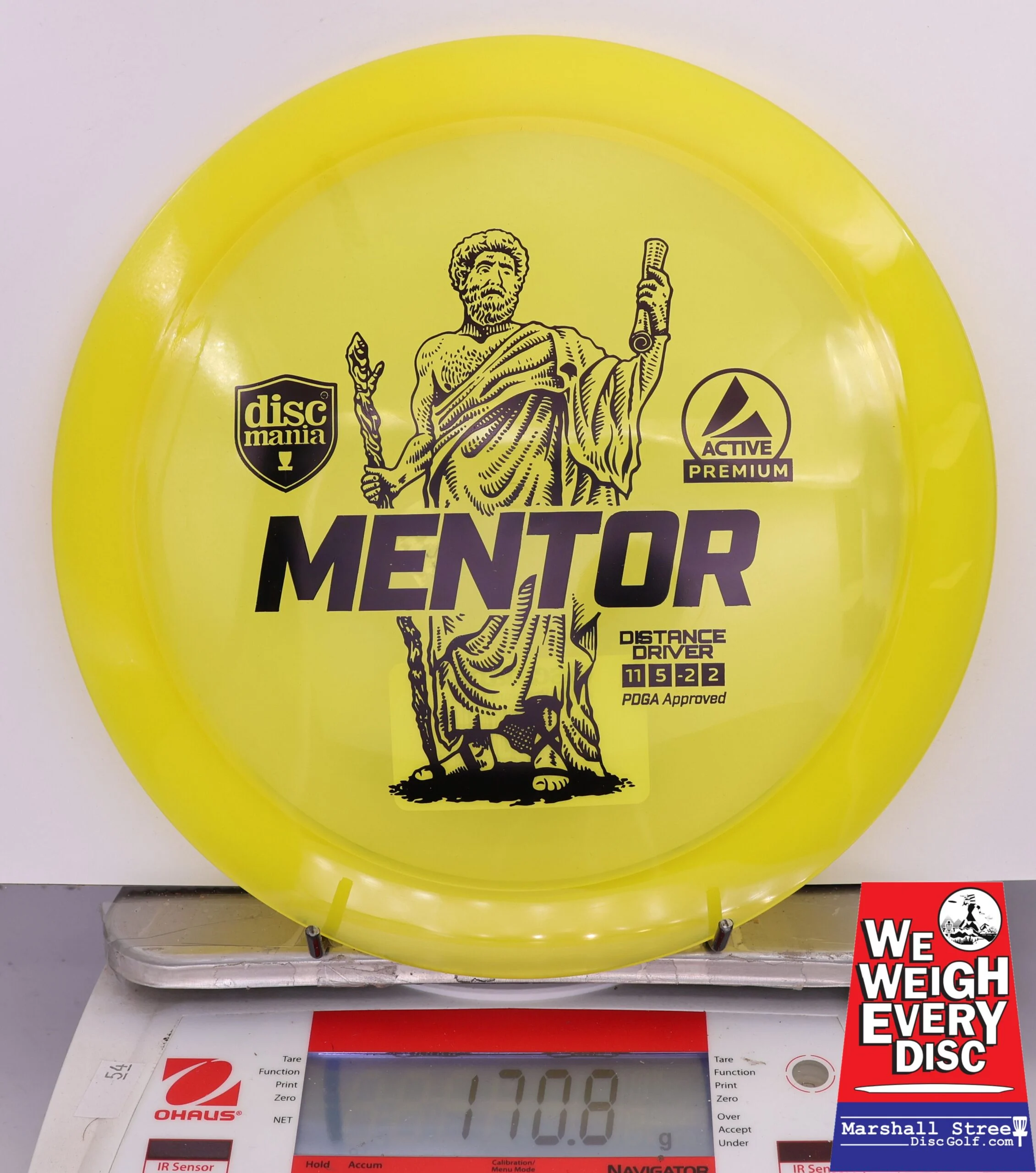 421464 Active Premium Mentor - #27 Yellow, 171