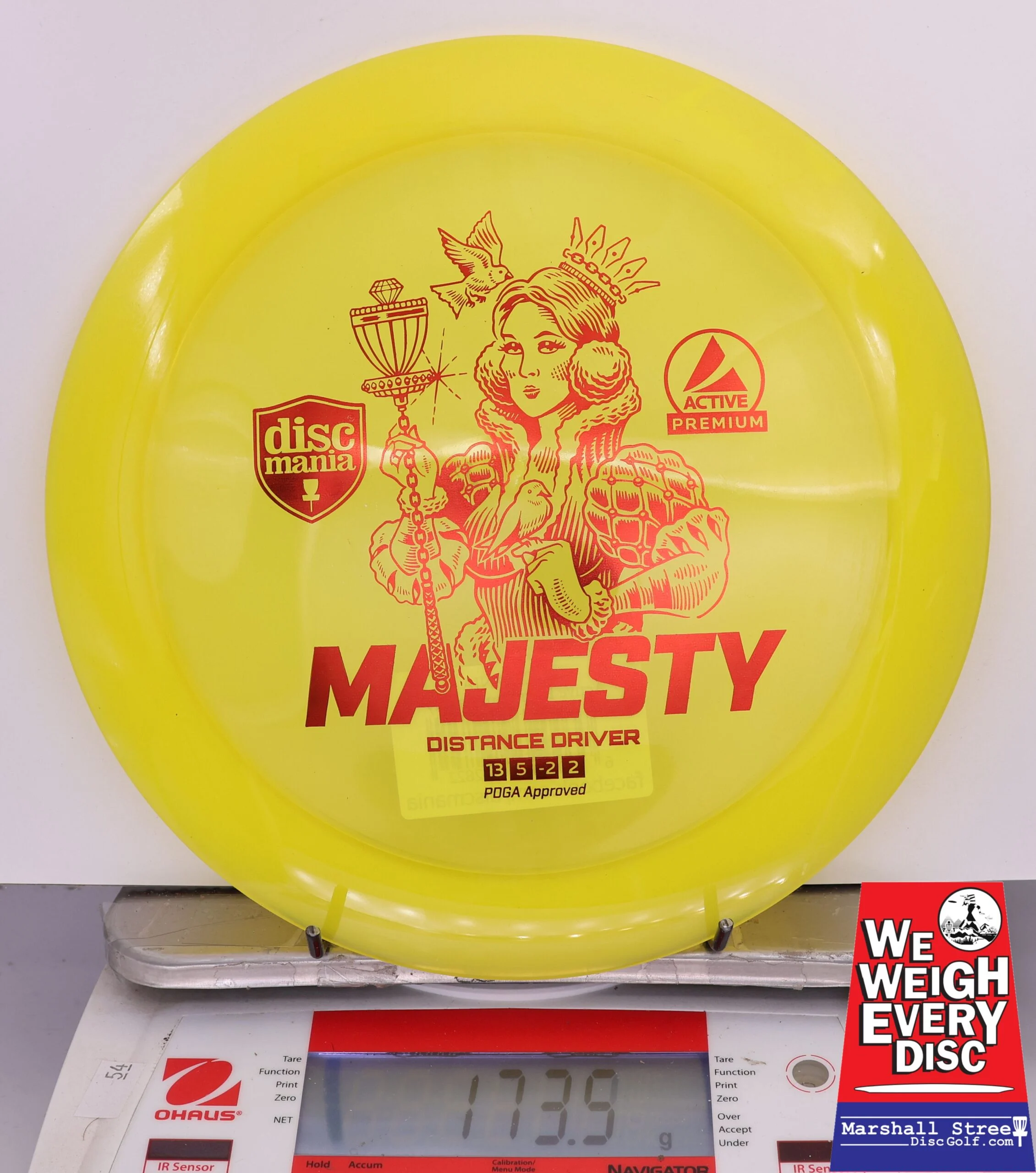 421478 Active Premium Majesty - #37 Yellow, 174