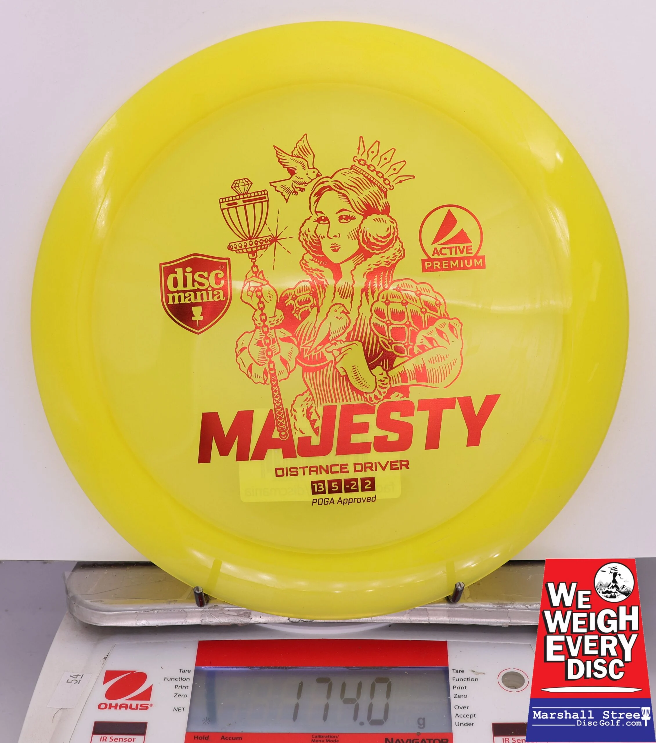 421479 Active Premium Majesty - #38 Yellow, 174
