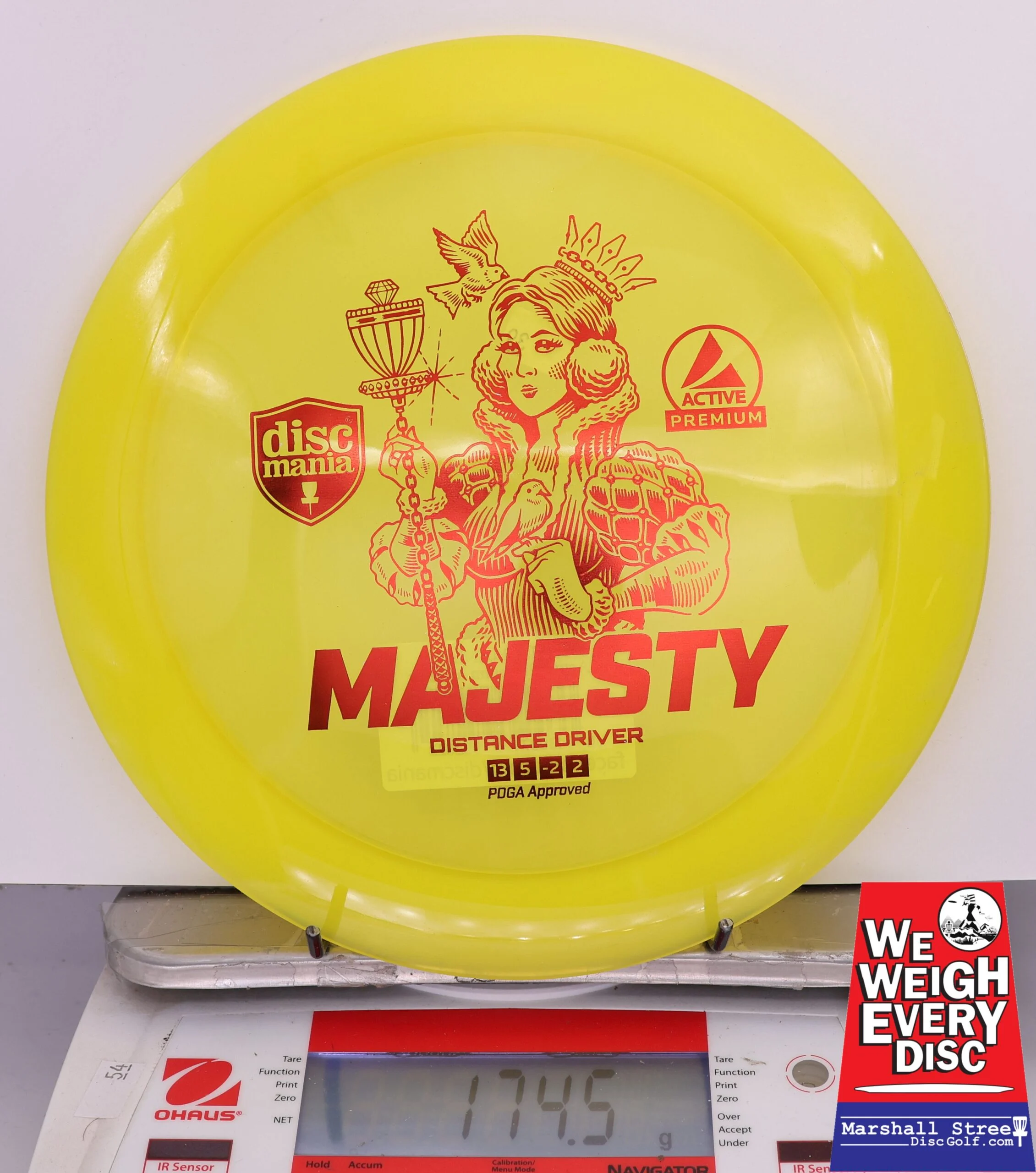 421480 Active Premium Majesty - #39 Yellow, 175