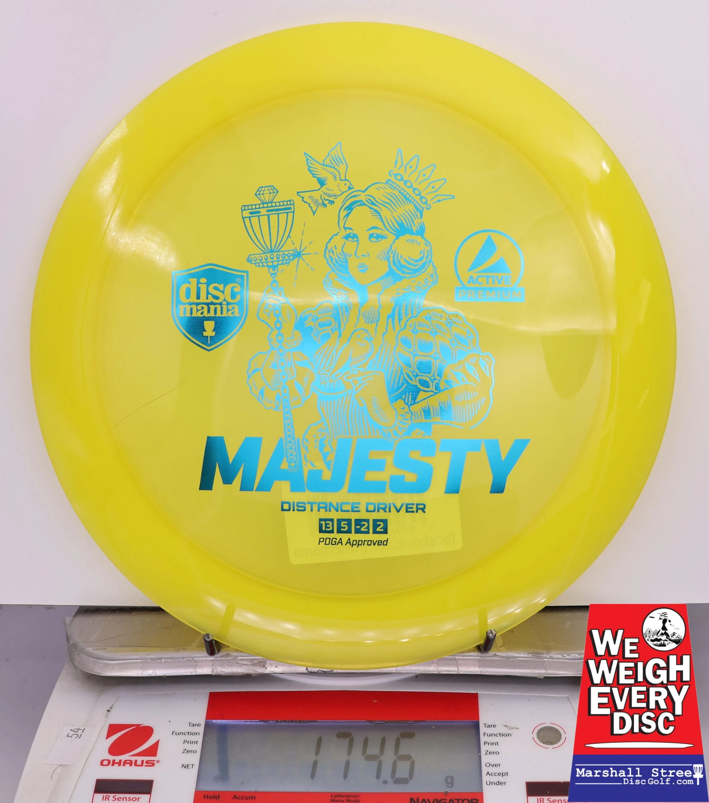 421483 Active Premium Majesty - #42 Yellow, 175