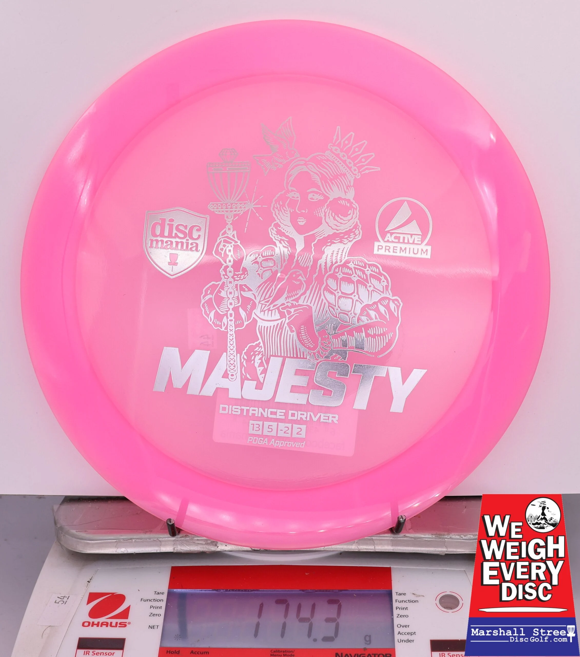 421485 Active Premium Majesty - #44 Pink, 174